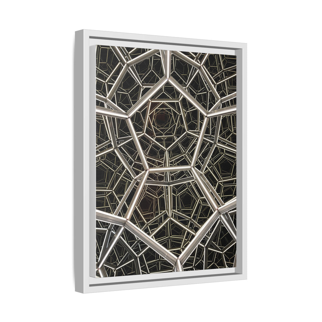 Framed Wall Art Print, Modern Geometric Canvas, Abstract Home Decor, Unique Gift, Stylish Office Art, Contemporary Room Decor