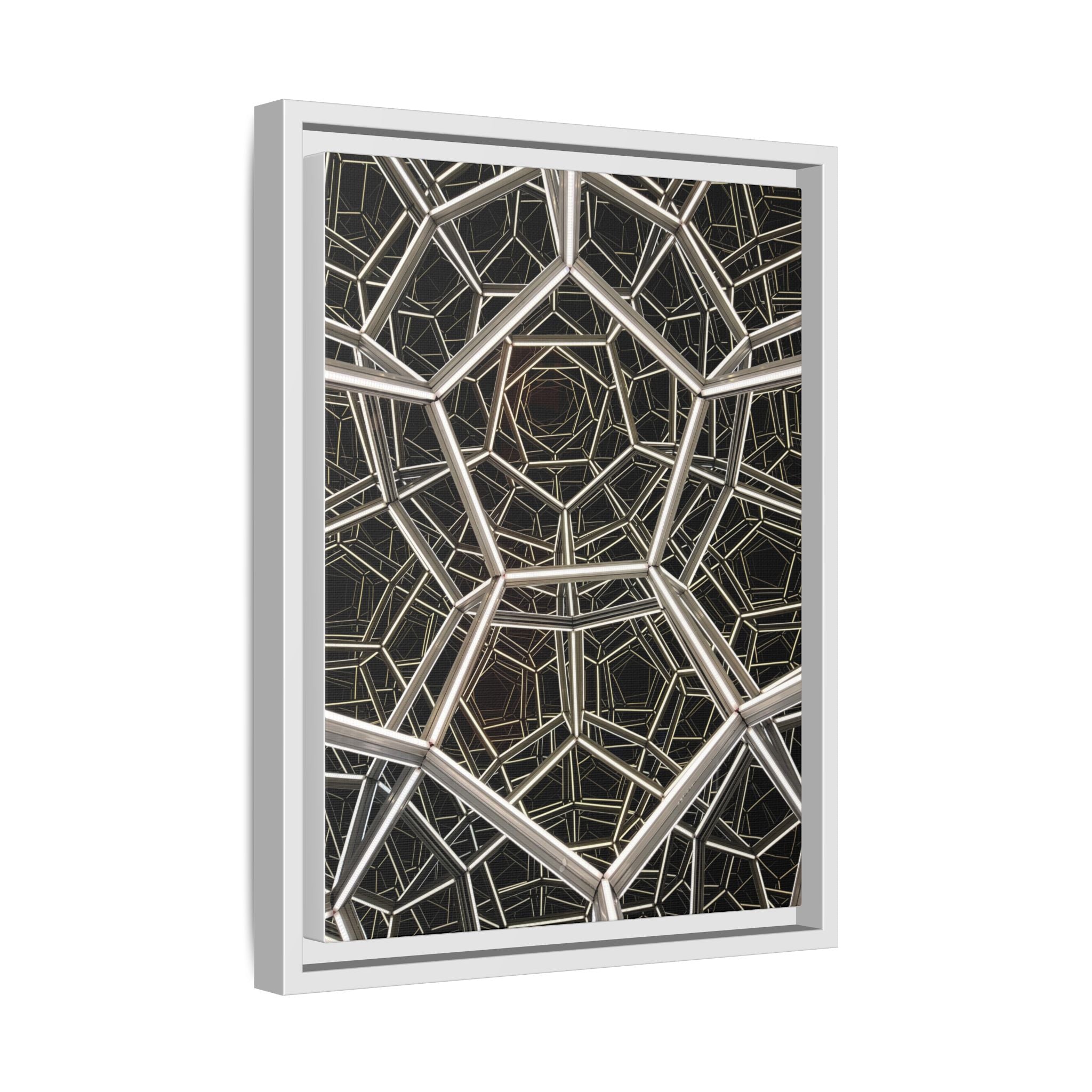 Framed Wall Art Print, Modern Geometric Canvas, Abstract Home Decor, Unique Gift, Stylish Office Art, Contemporary Room Decor