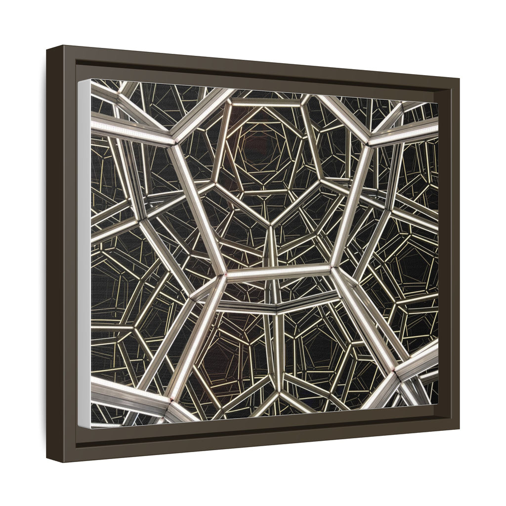 Framed Wall Art Print, Modern Geometric Canvas, Abstract Home Decor, Unique Gift, Stylish Office Art, Contemporary Room Decor