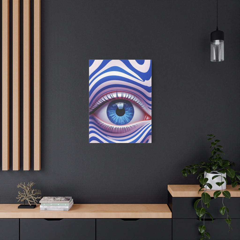 Eye-Catching Canvas Wall Art, Bohemian Home Decor, Unique Gift for Art Lovers, Funky Room Accents, Modern Wall Decor