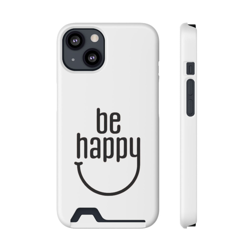 Minimal White Wallet Phone Case