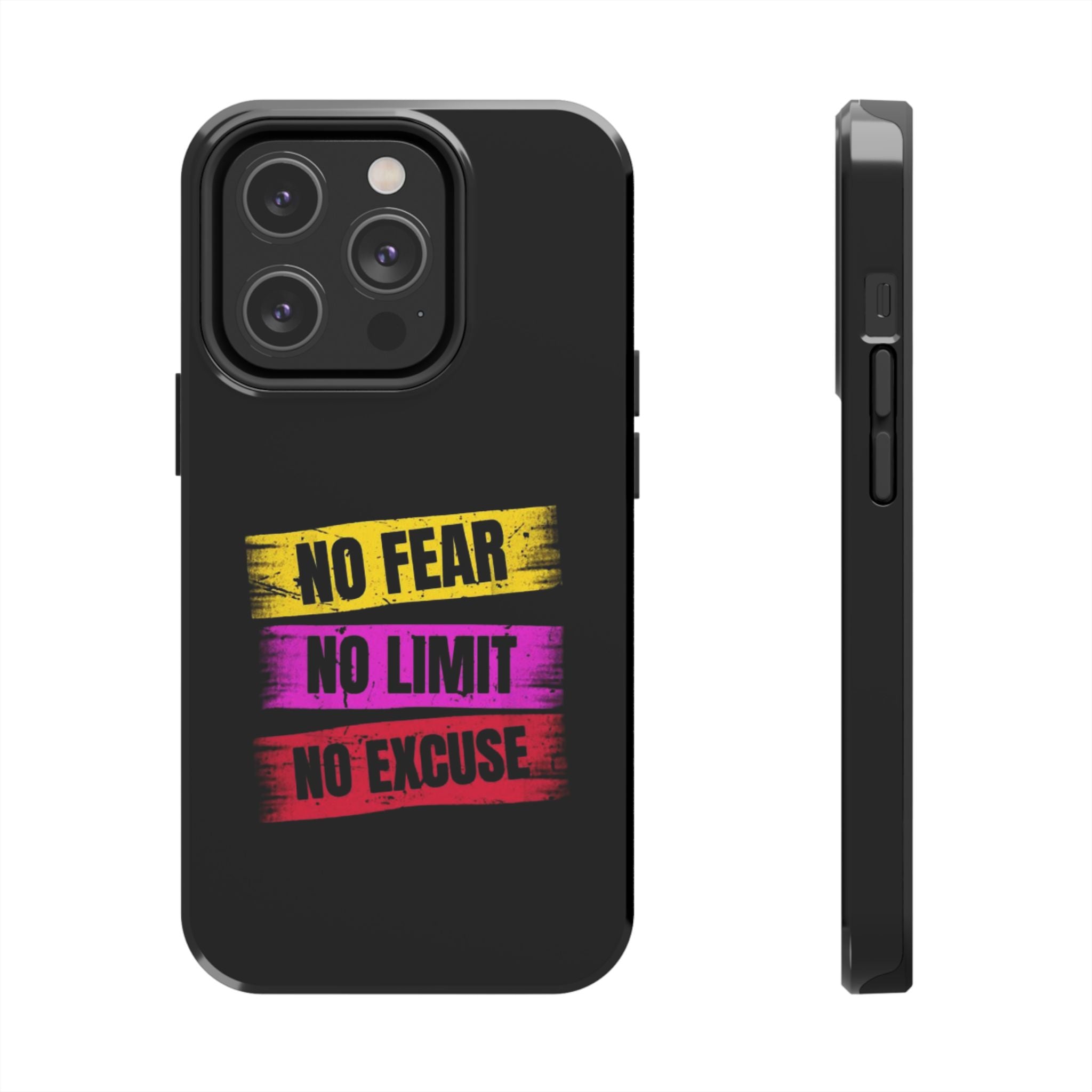 Bold Motivational Phone Cases, Inspirational Cases for Grit, Tough Phone Covers, Fitness Gifts, Empowerment Cases