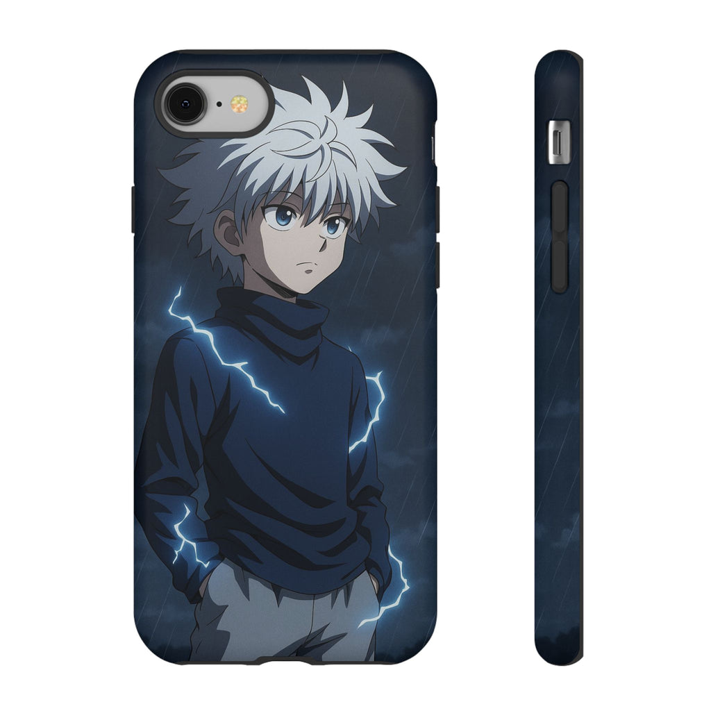 Anime Phone Case Featuring Lightning Design,