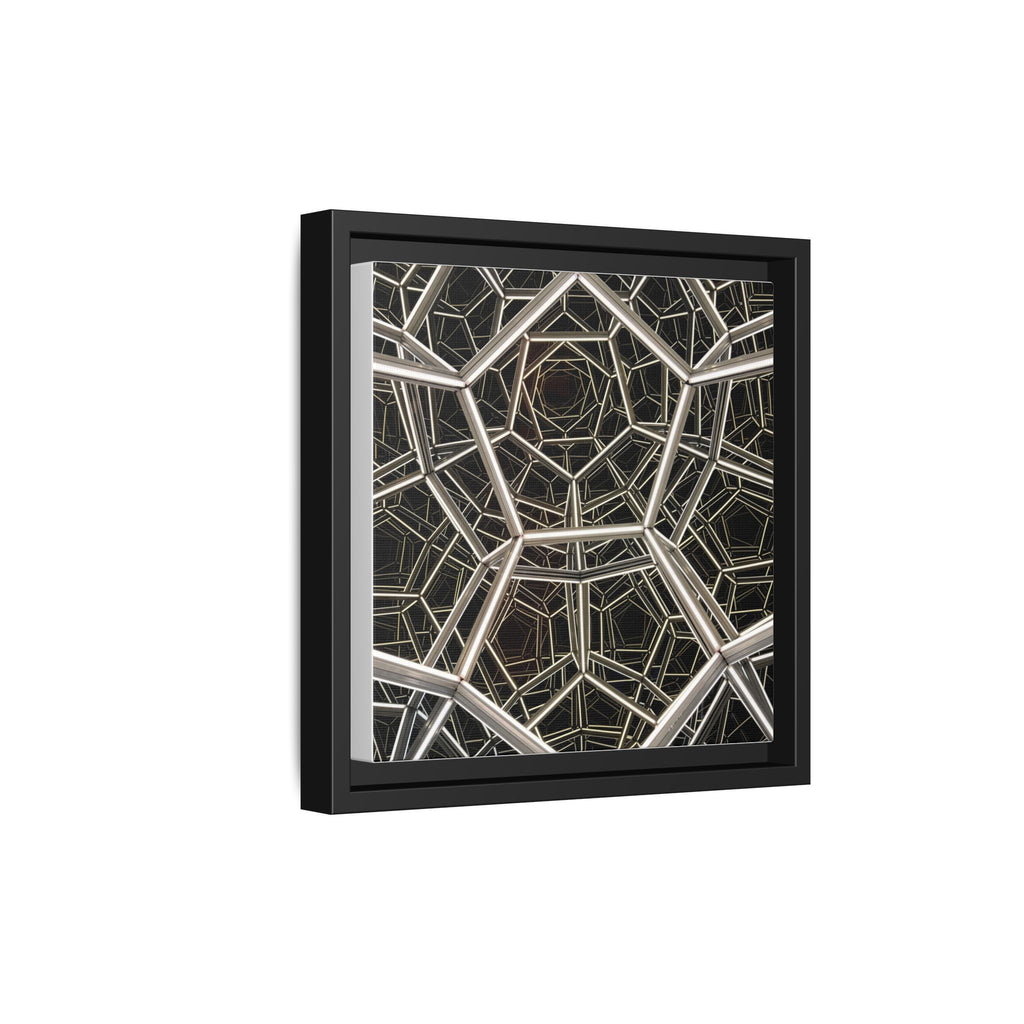Framed Wall Art Print, Modern Geometric Canvas, Abstract Home Decor, Unique Gift, Stylish Office Art, Contemporary Room Decor