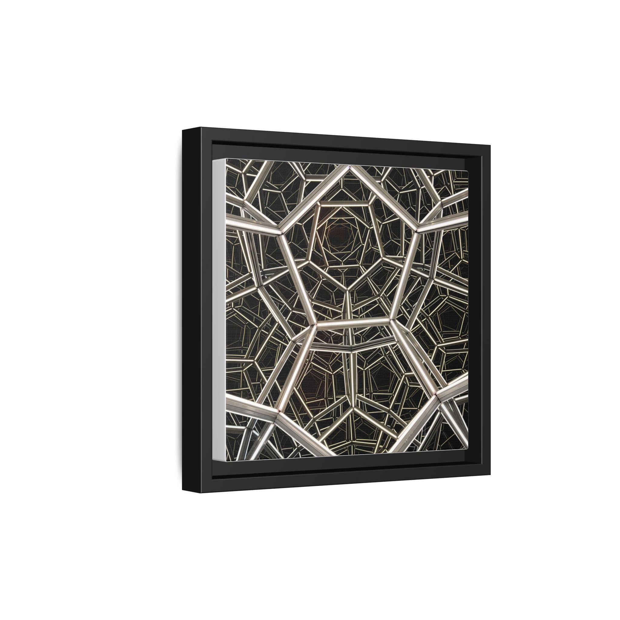 Framed Wall Art Print, Modern Geometric Canvas, Abstract Home Decor, Unique Gift, Stylish Office Art, Contemporary Room Decor