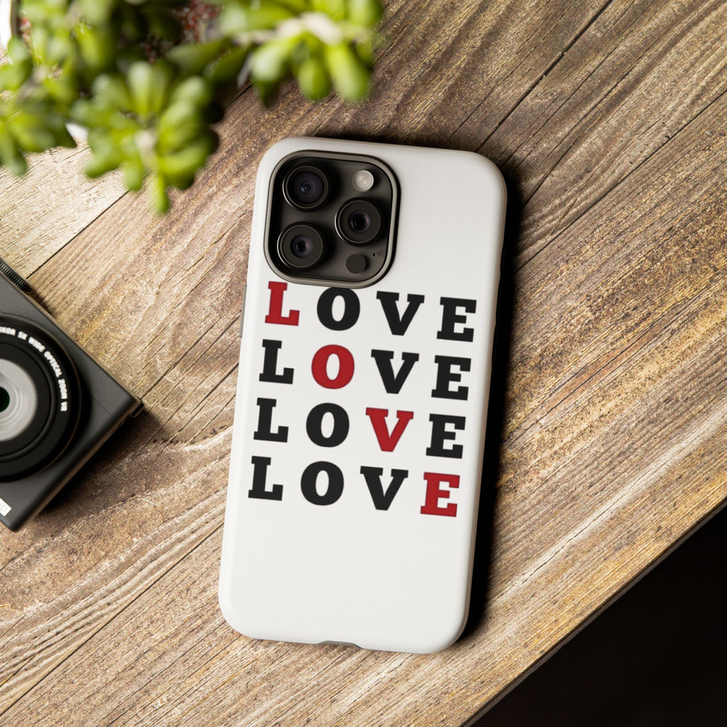 Love Repeat Tough Phone Case