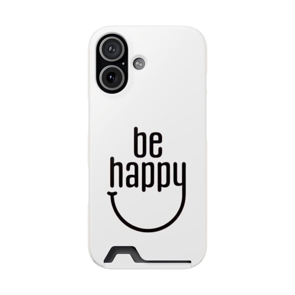 Minimal White Wallet Phone Case
