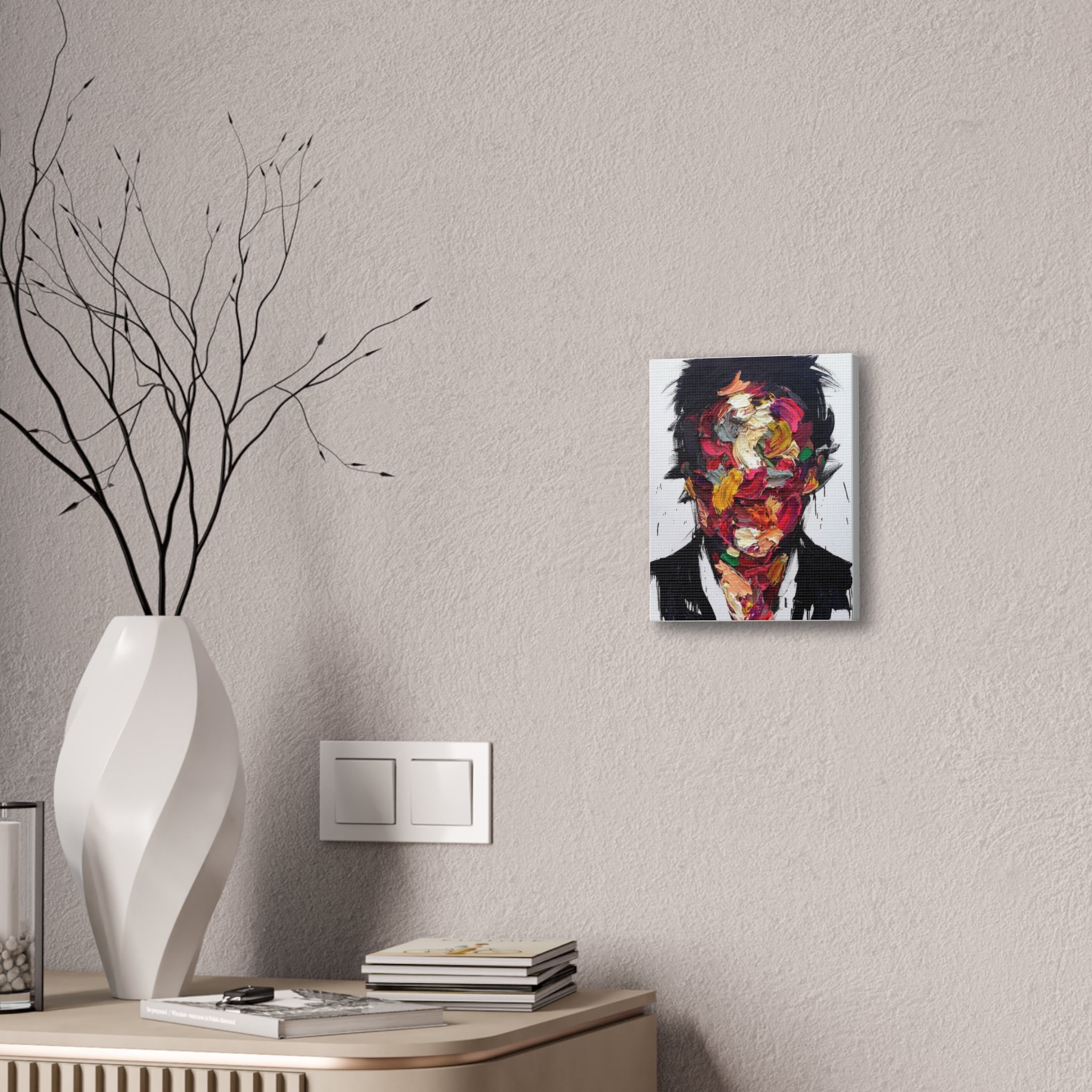 Colorful Wall Decor, Modern Home Art, Unique Gift, Living Room Decor, Spiritual Art, Art Lovers