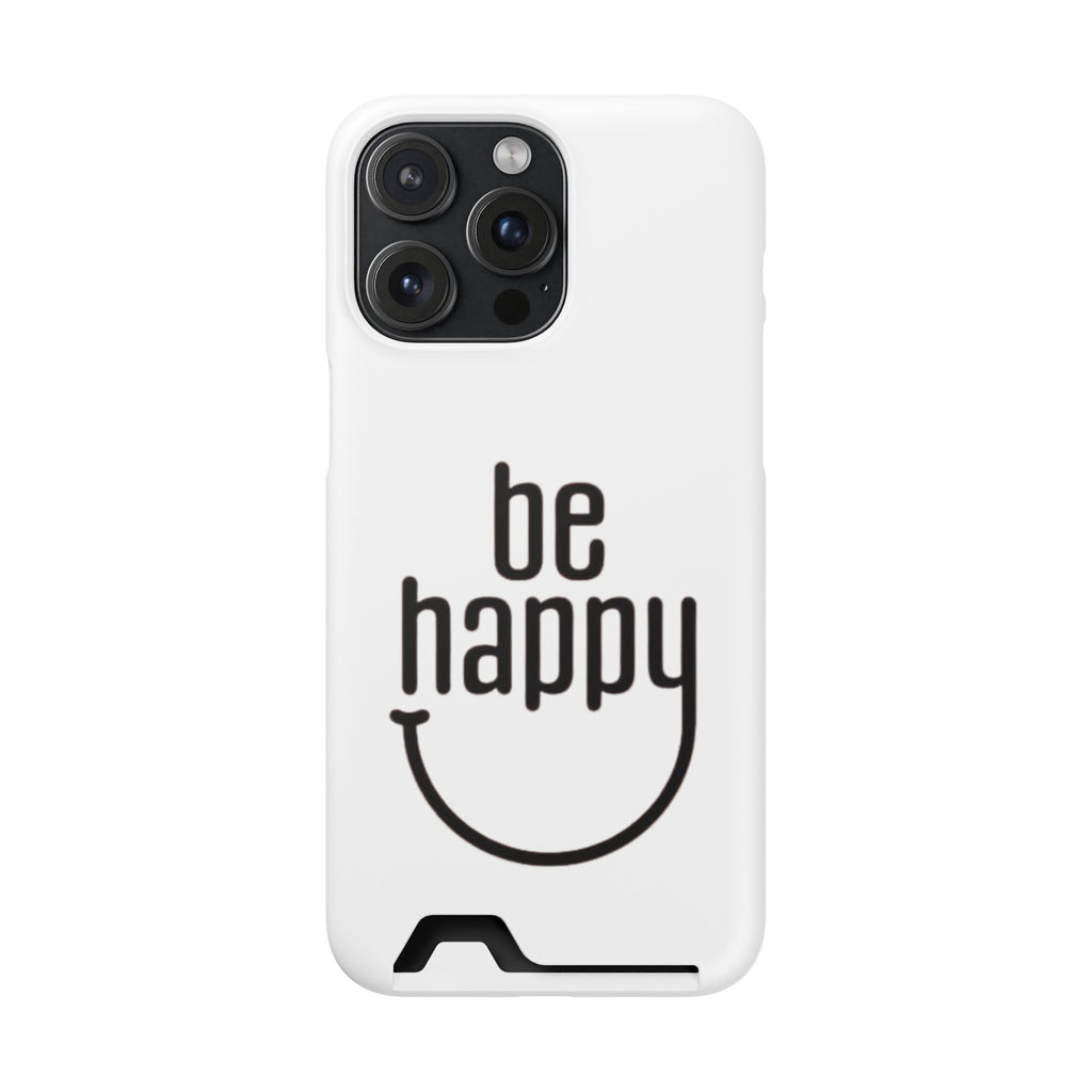 Minimal White Wallet Phone Case