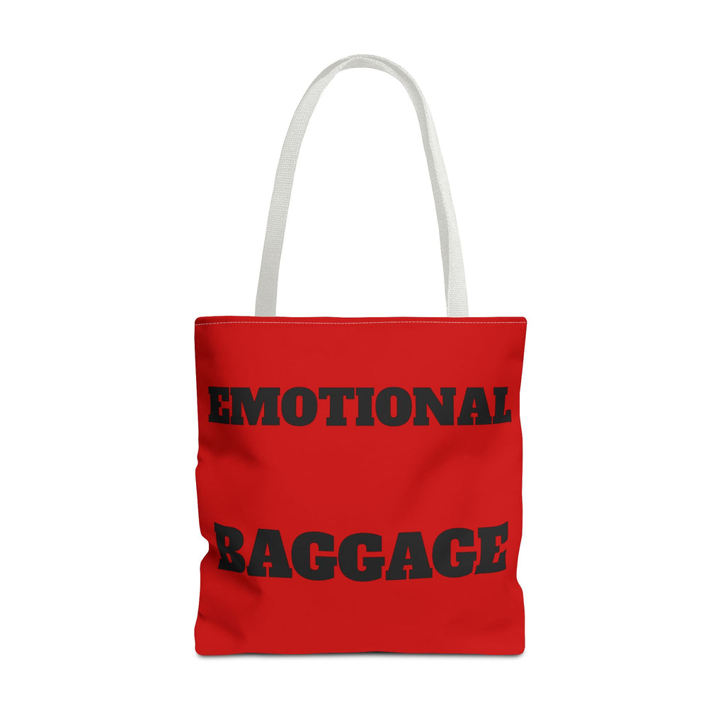 Emotional Baggage Tote Bag — Red Statement Shopper