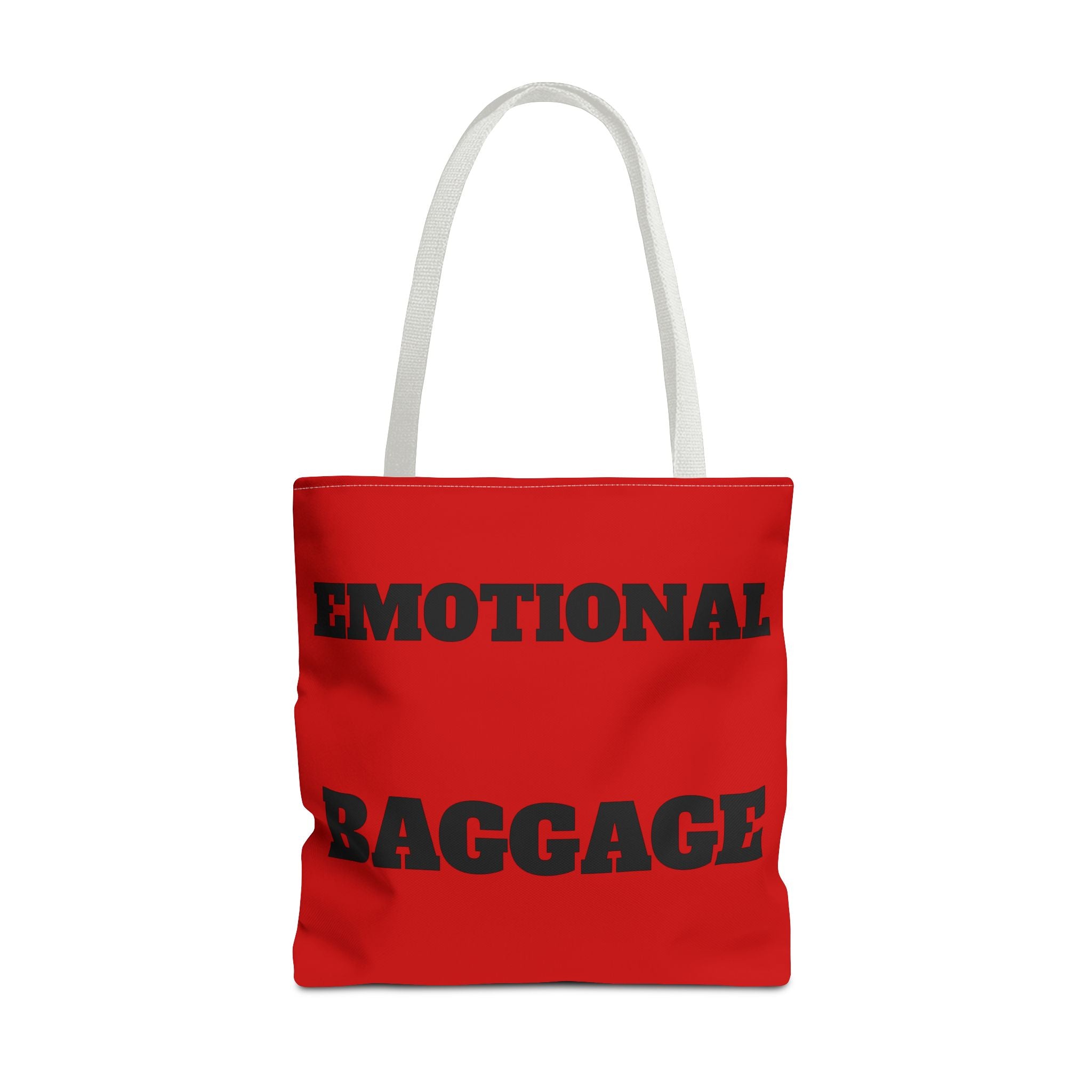 Emotional Baggage Tote Bag — Red Statement Shopper
