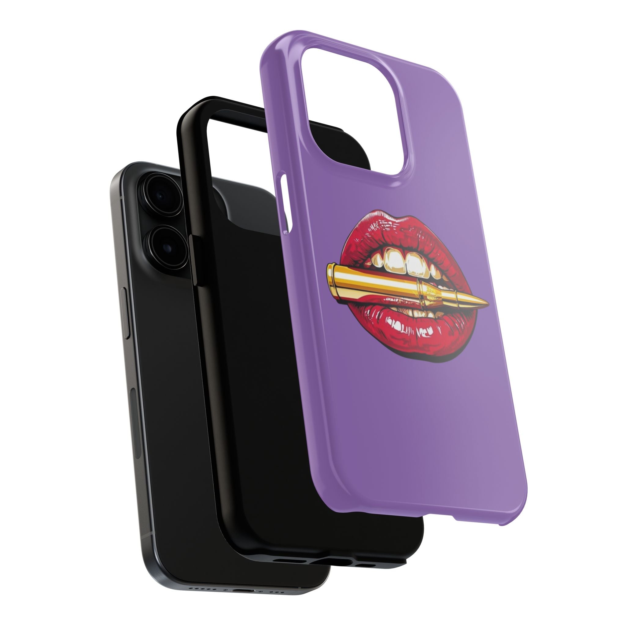 Bold Lipstick Phone Cases | Stylish Tough Cases, Phone Accessories, Birthday Gifts, Trendy Cell Phone Covers, Fashionable Tech Gear