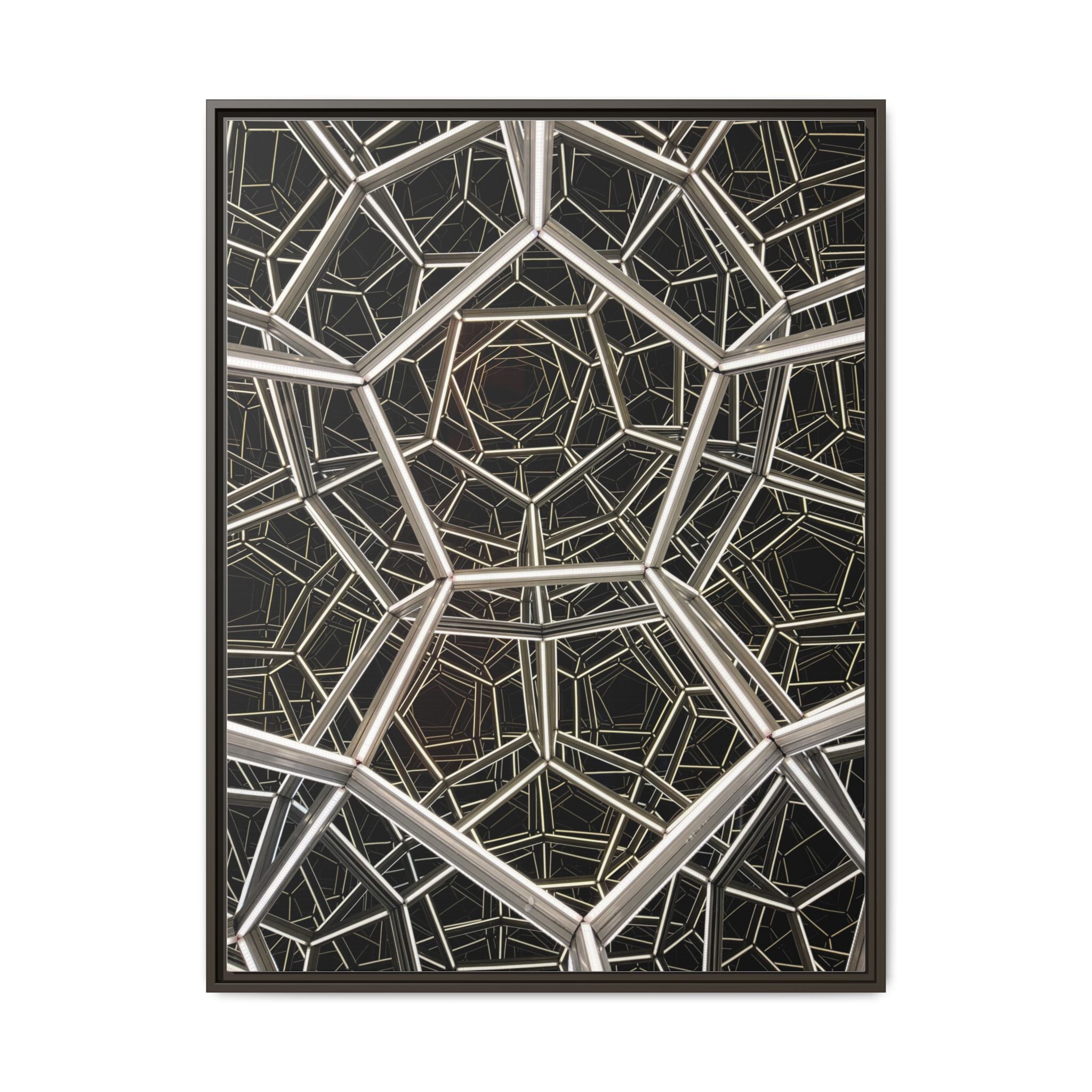 Framed Wall Art Print, Modern Geometric Canvas, Abstract Home Decor, Unique Gift, Stylish Office Art, Contemporary Room Decor