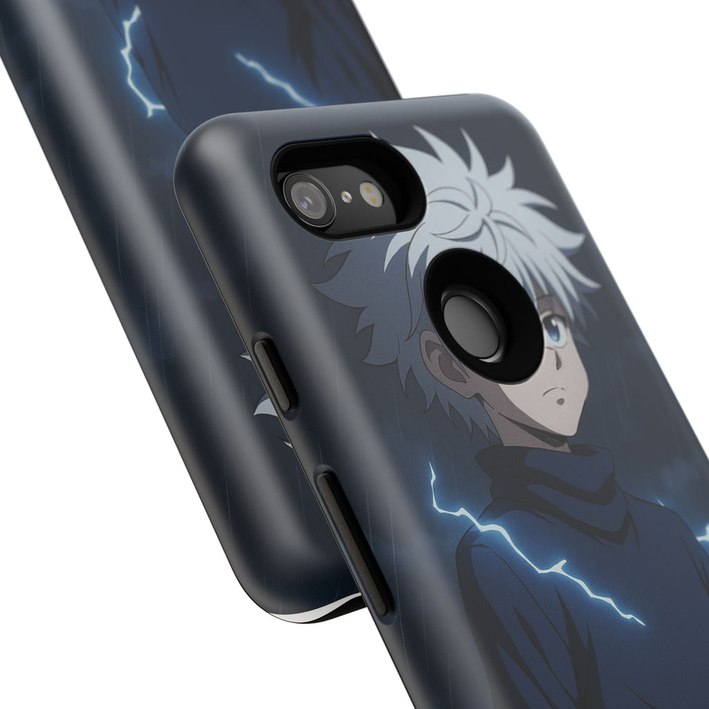 Anime Phone Case Featuring Lightning Design,
