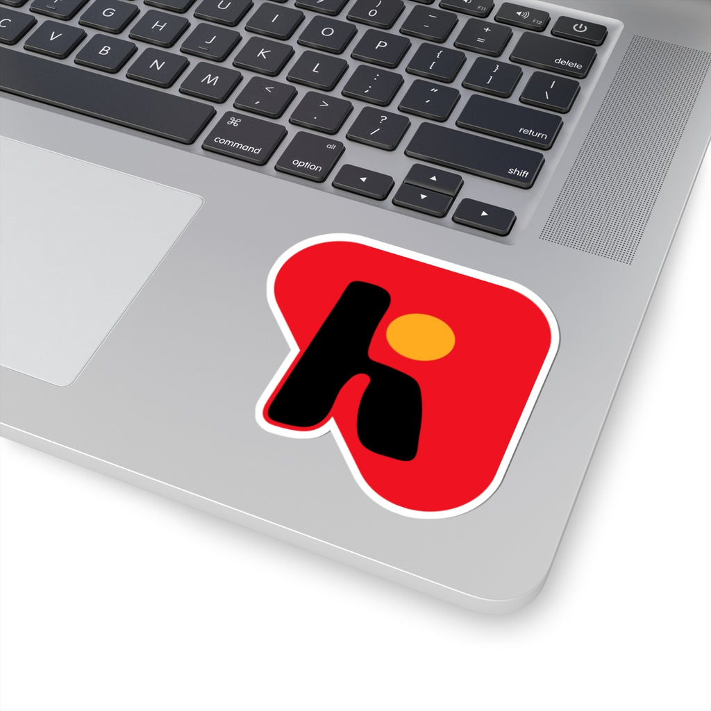 KOLORE cut Sticker - Laptop Decal with Bold 'k' Design