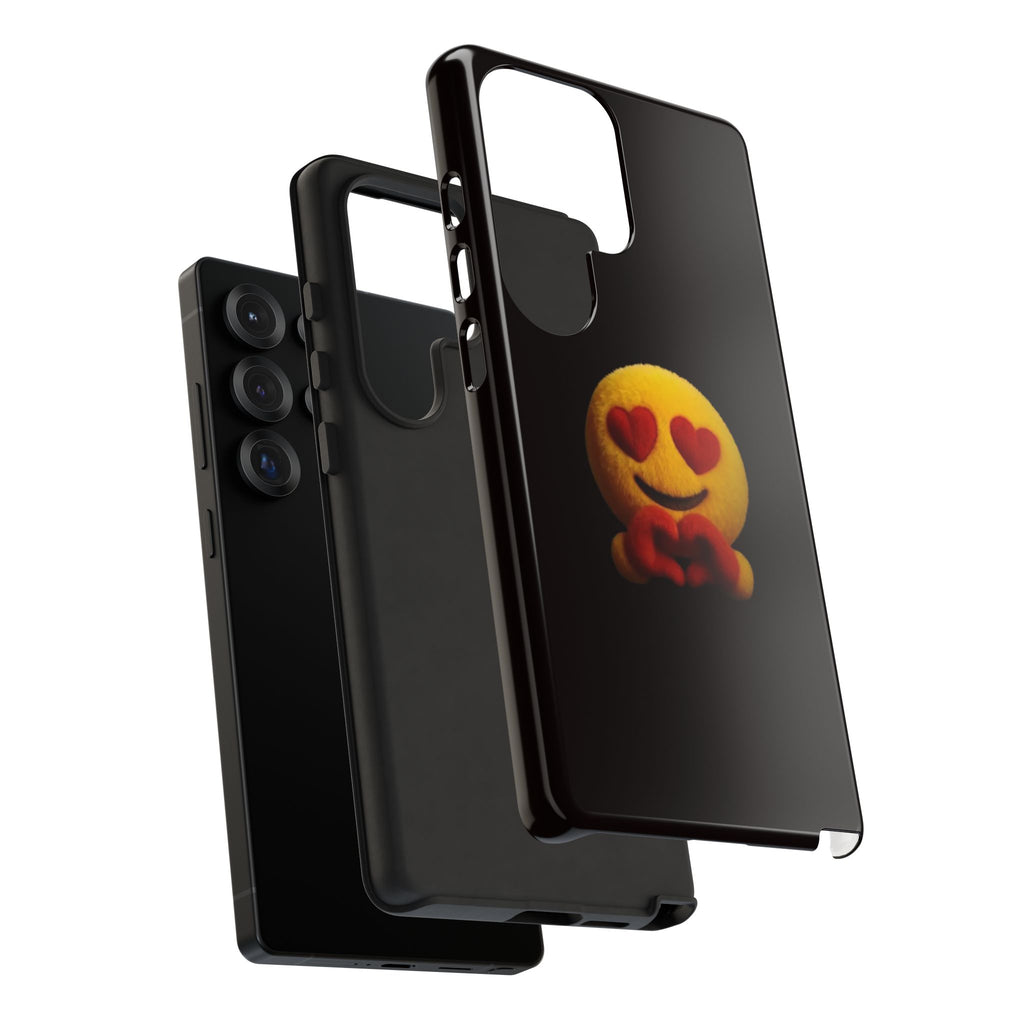 Heart Eyes Emoji Love Design (Tough Protective Cover)
