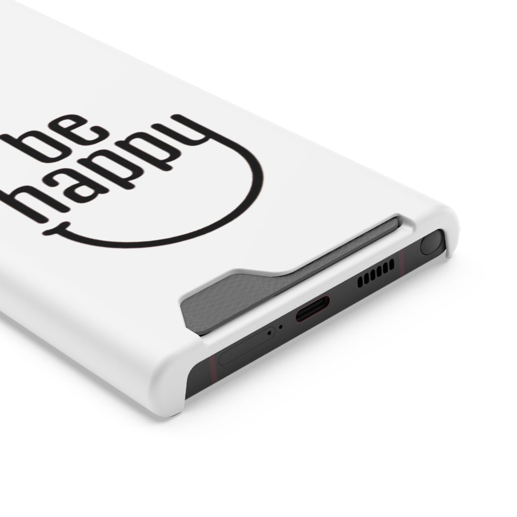 Minimal White Wallet Phone Case