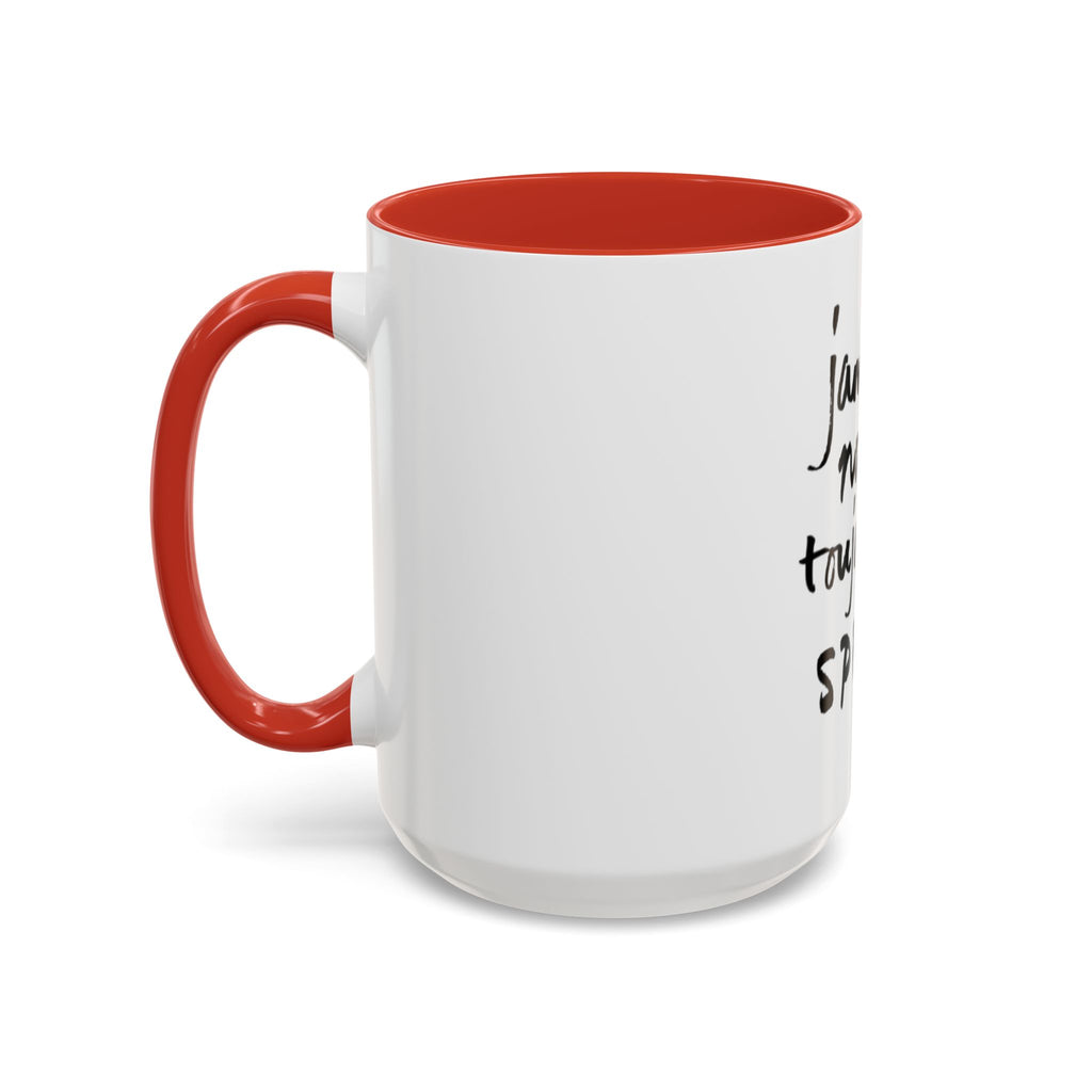 Accent Coffee Mug - Special Feelings, Gift for Friends, Morning Routine, Unique Kitchenware, Motivational Drinkware
