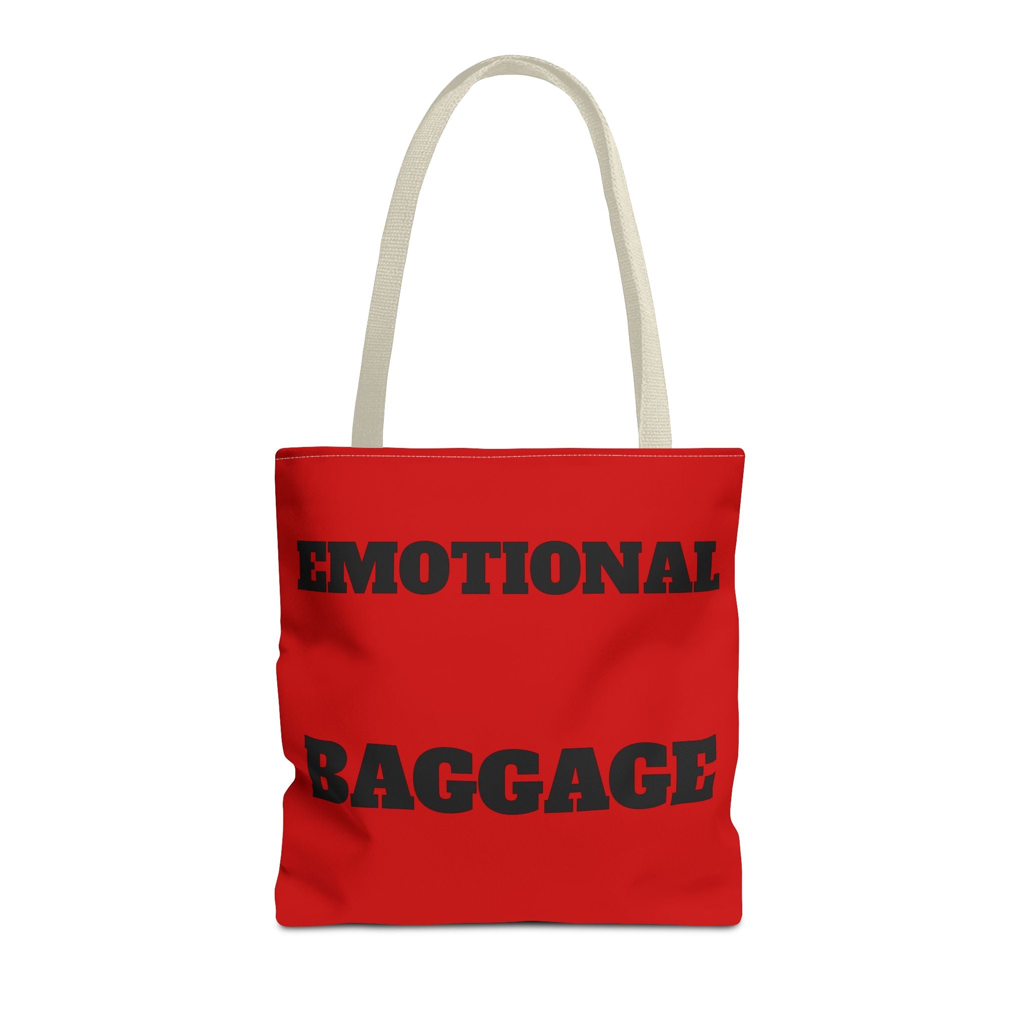 Emotional Baggage Tote Bag — Red Statement Shopper