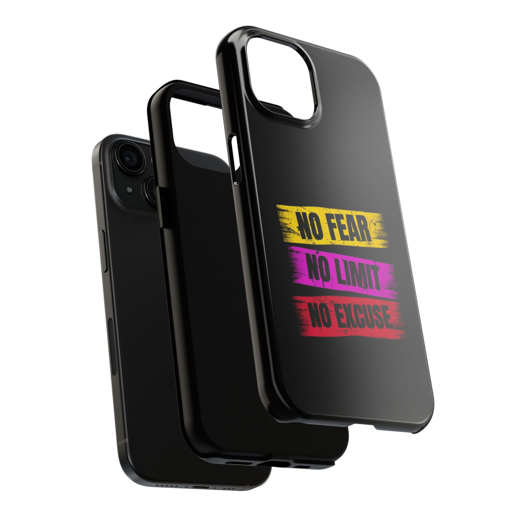 Bold Motivational Phone Cases, Inspirational Cases for Grit, Tough Phone Covers, Fitness Gifts, Empowerment Cases