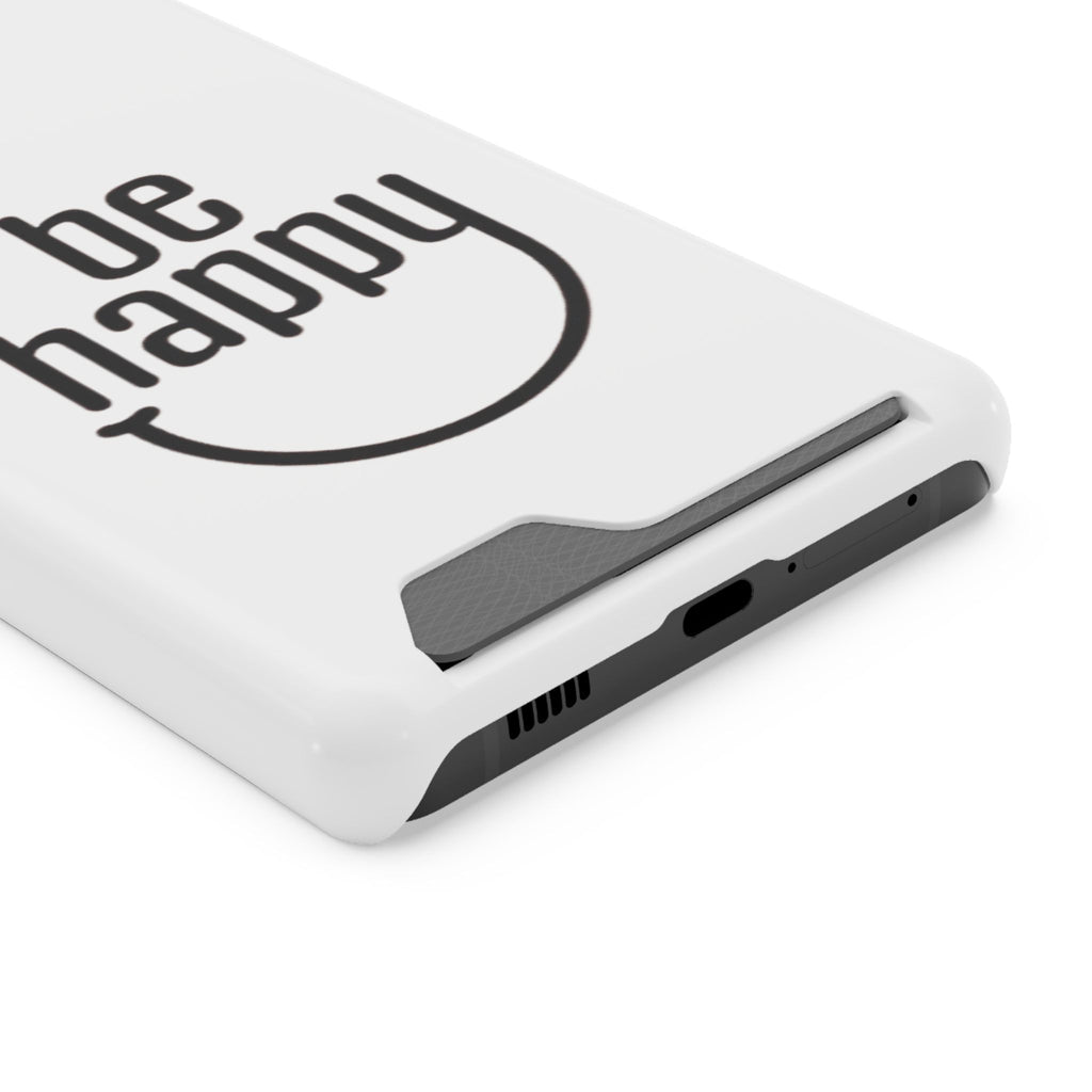 Minimal White Wallet Phone Case