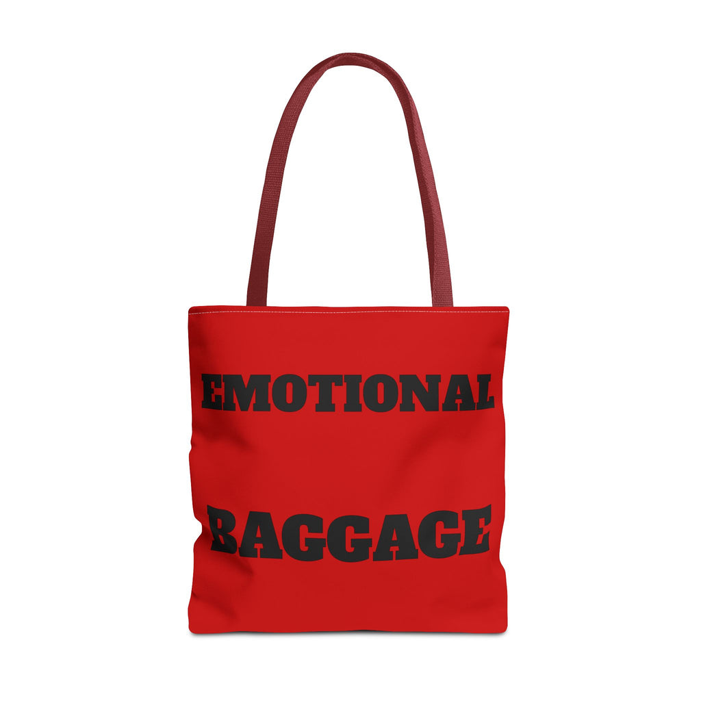 Emotional Baggage Tote Bag — Red Statement Shopper