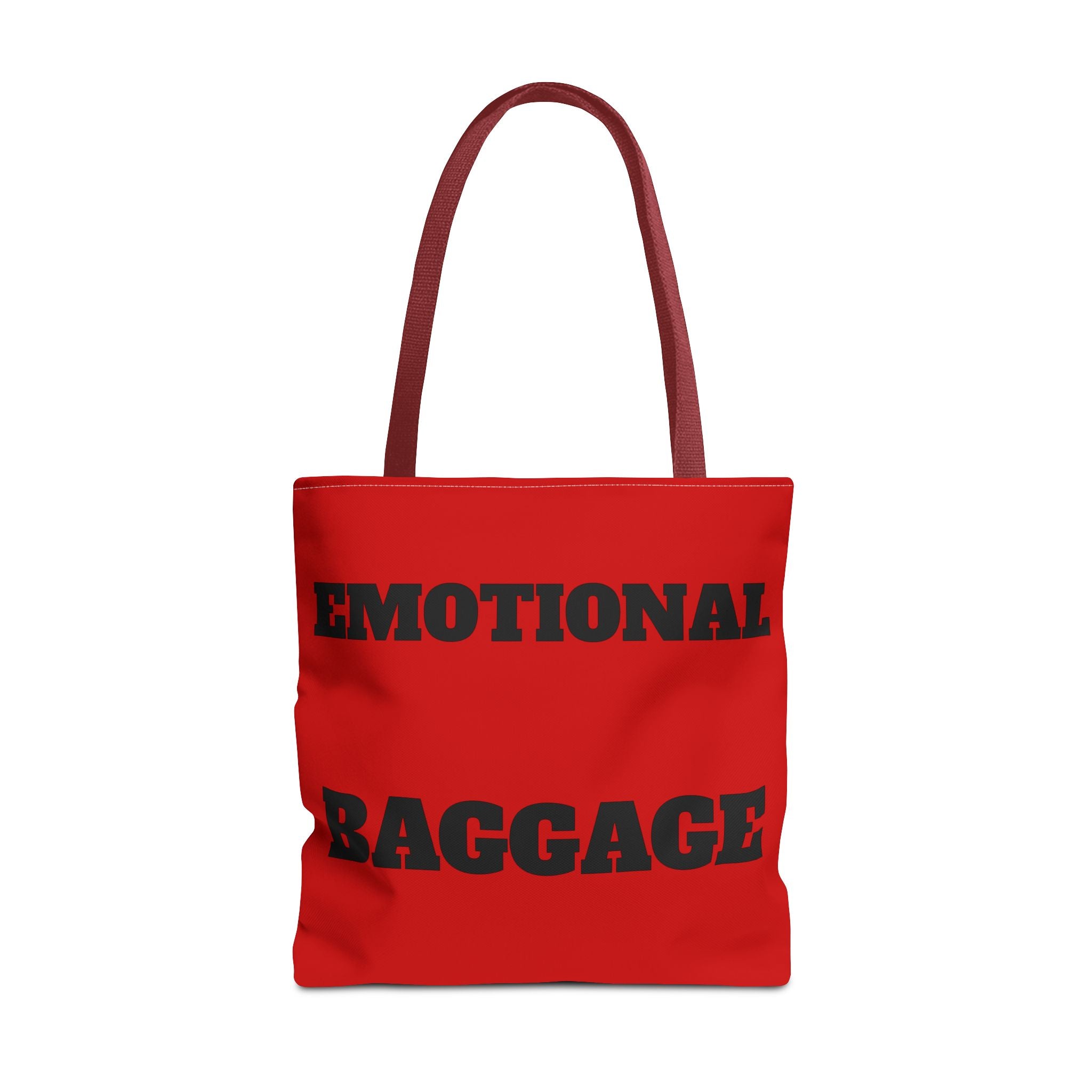Emotional Baggage Tote Bag — Red Statement Shopper