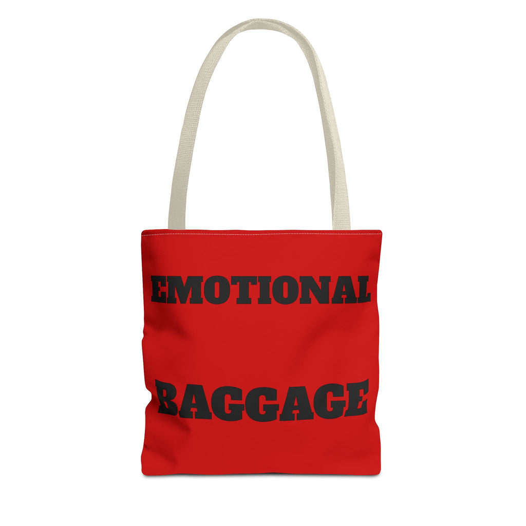 Emotional Baggage Tote Bag — Red Statement Shopper