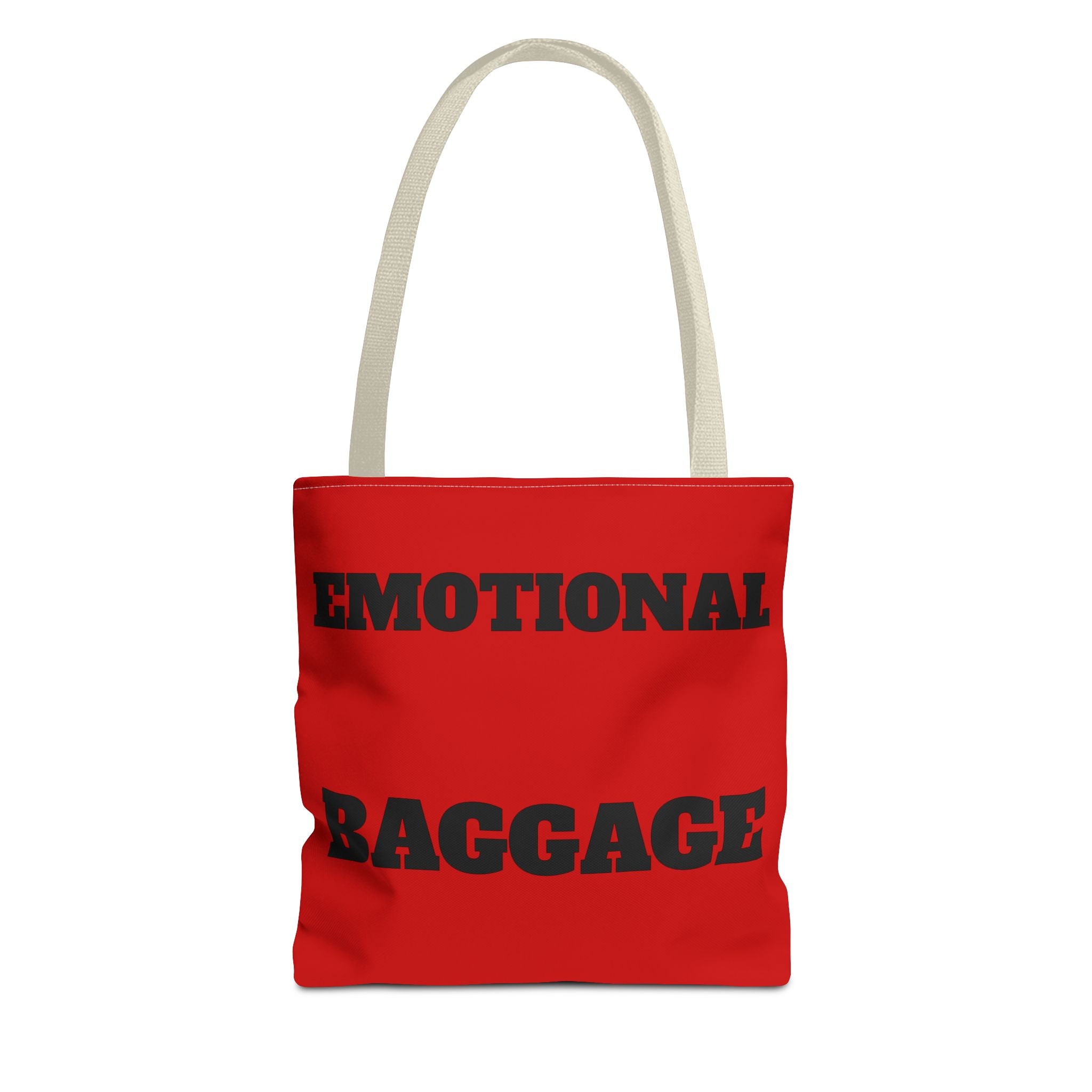 Emotional Baggage Tote Bag — Red Statement Shopper