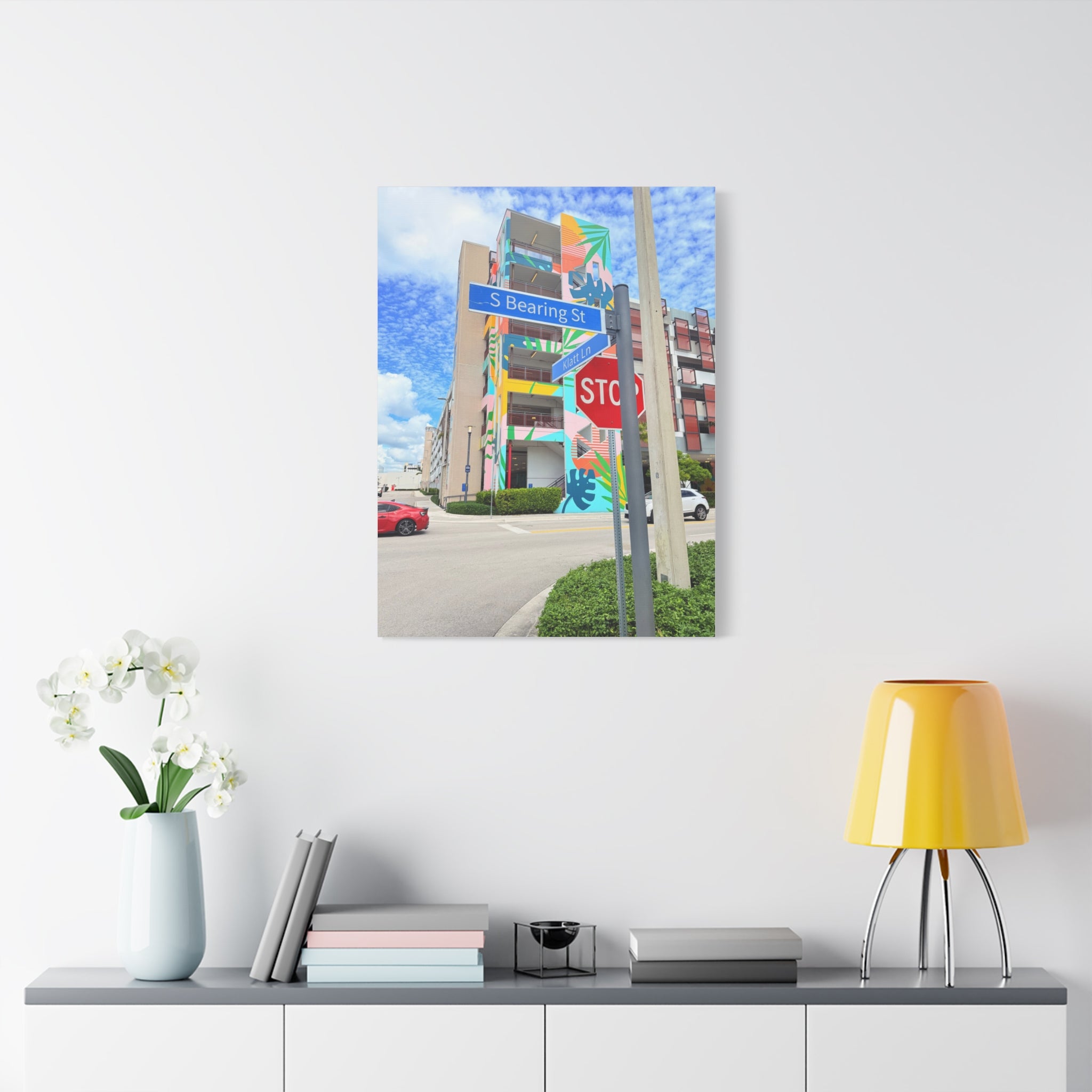 Colorful Street Art Canvas Print, Home Decor, Wall Art, Urban Vibes, Housewarming Gift, Art Lover's Gift, Gallery Wall