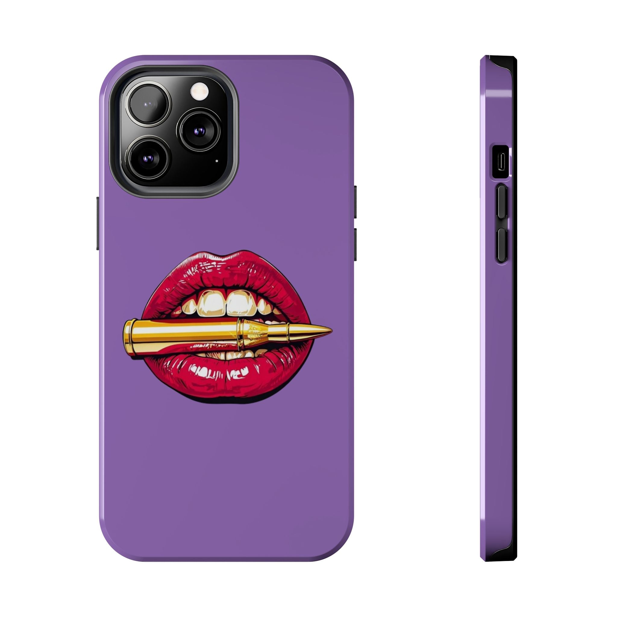 Bold Lipstick Phone Cases | Stylish Tough Cases, Phone Accessories, Birthday Gifts, Trendy Cell Phone Covers, Fashionable Tech Gear
