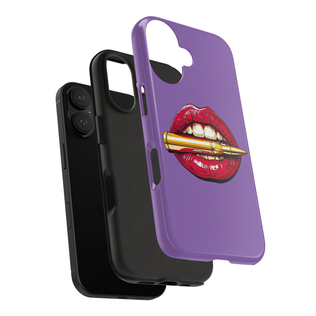 Bold Lipstick Phone Cases | Stylish Tough Cases, Phone Accessories, Birthday Gifts, Trendy Cell Phone Covers, Fashionable Tech Gear