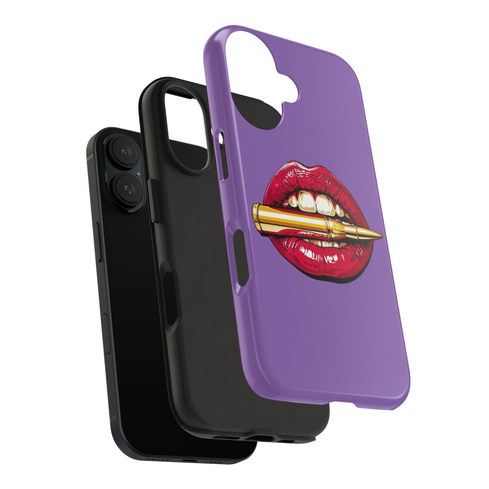 Bold Lipstick Phone Cases | Stylish Tough Cases, Phone Accessories, Birthday Gifts, Trendy Cell Phone Covers, Fashionable Tech Gear