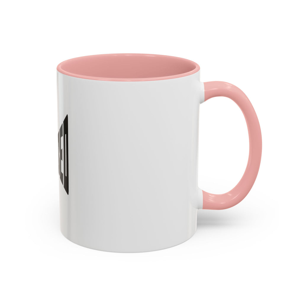 Blessed Coffee Mug — Bold Black Typography Ceramic Mug (11/15 oz)
