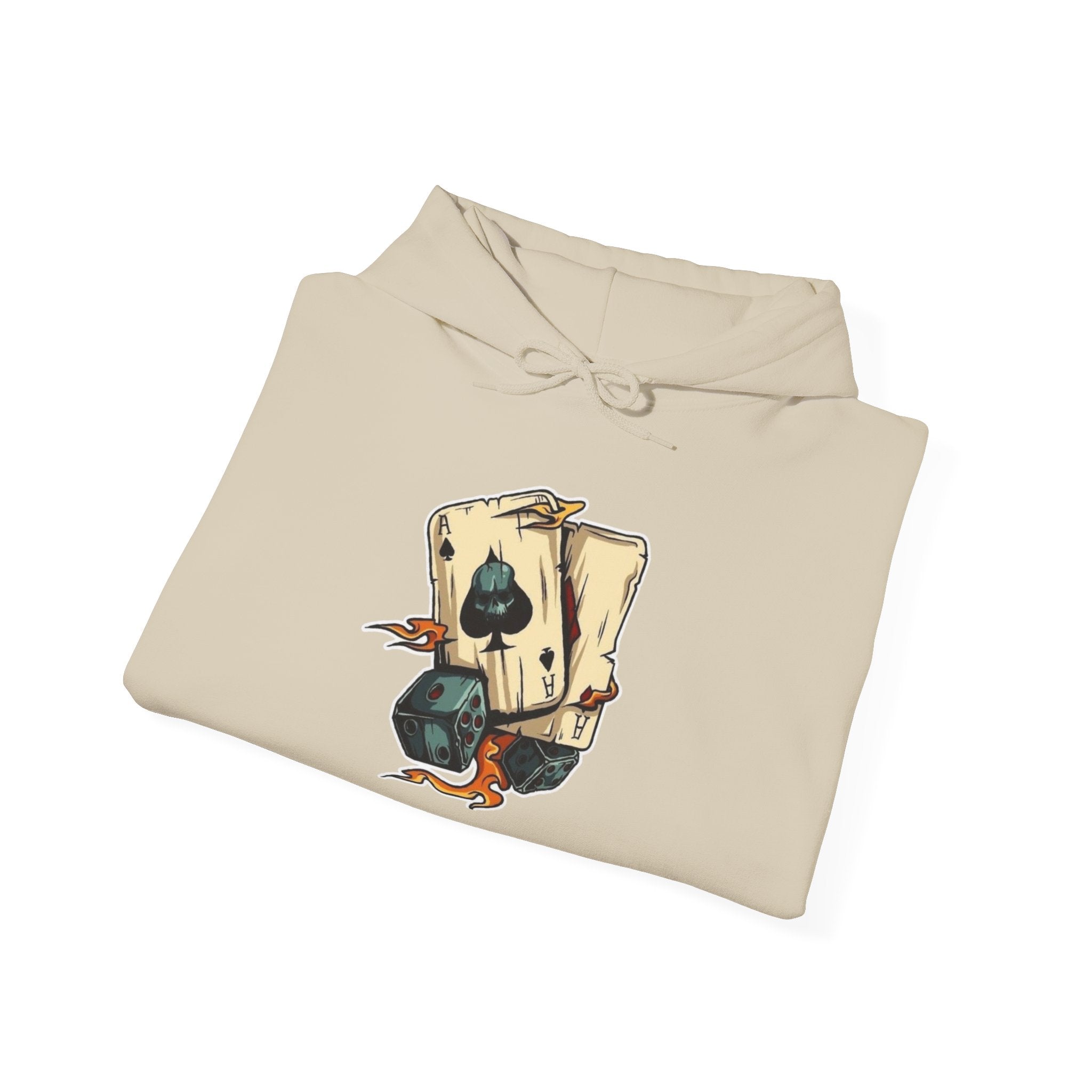 Burning Dice Hoodie