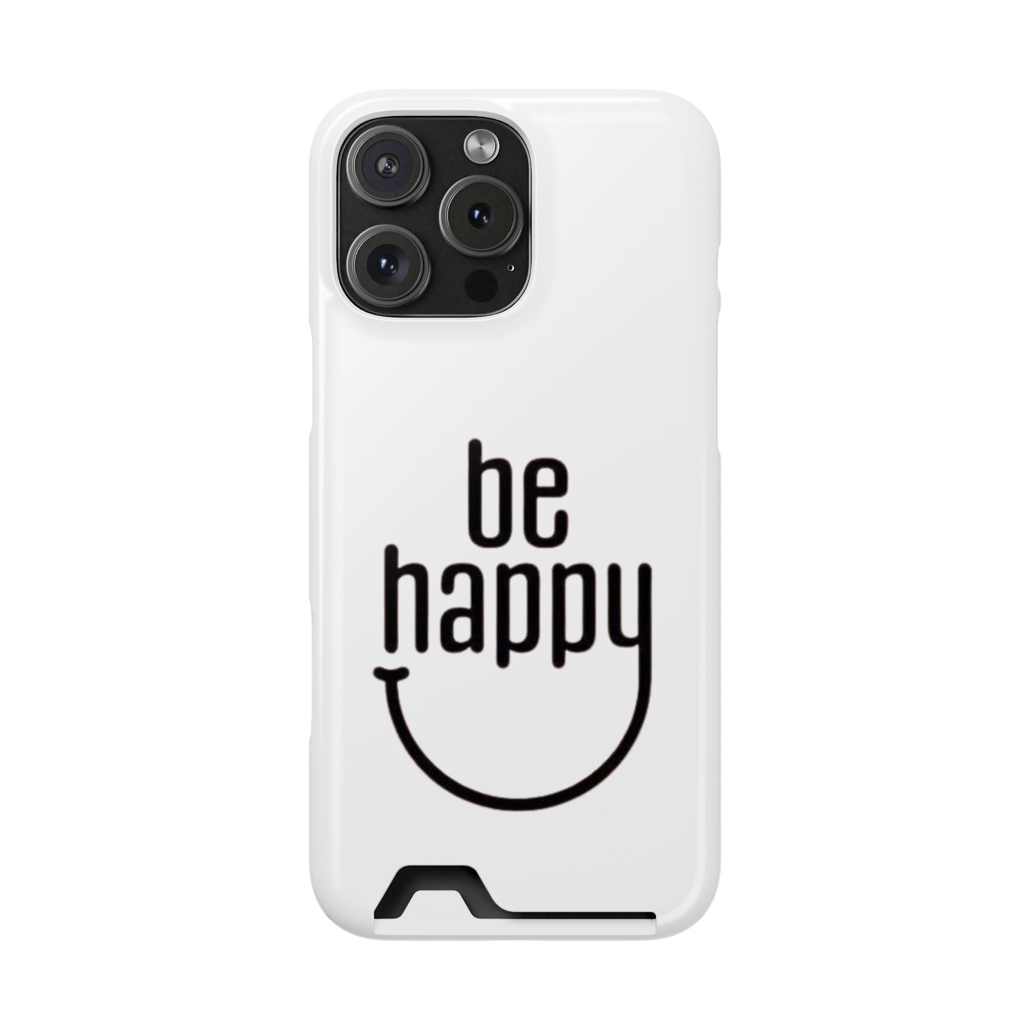 Minimal White Wallet Phone Case
