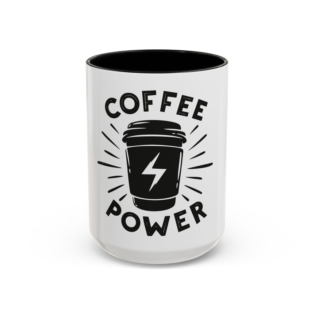Coffee Power Accent Mug