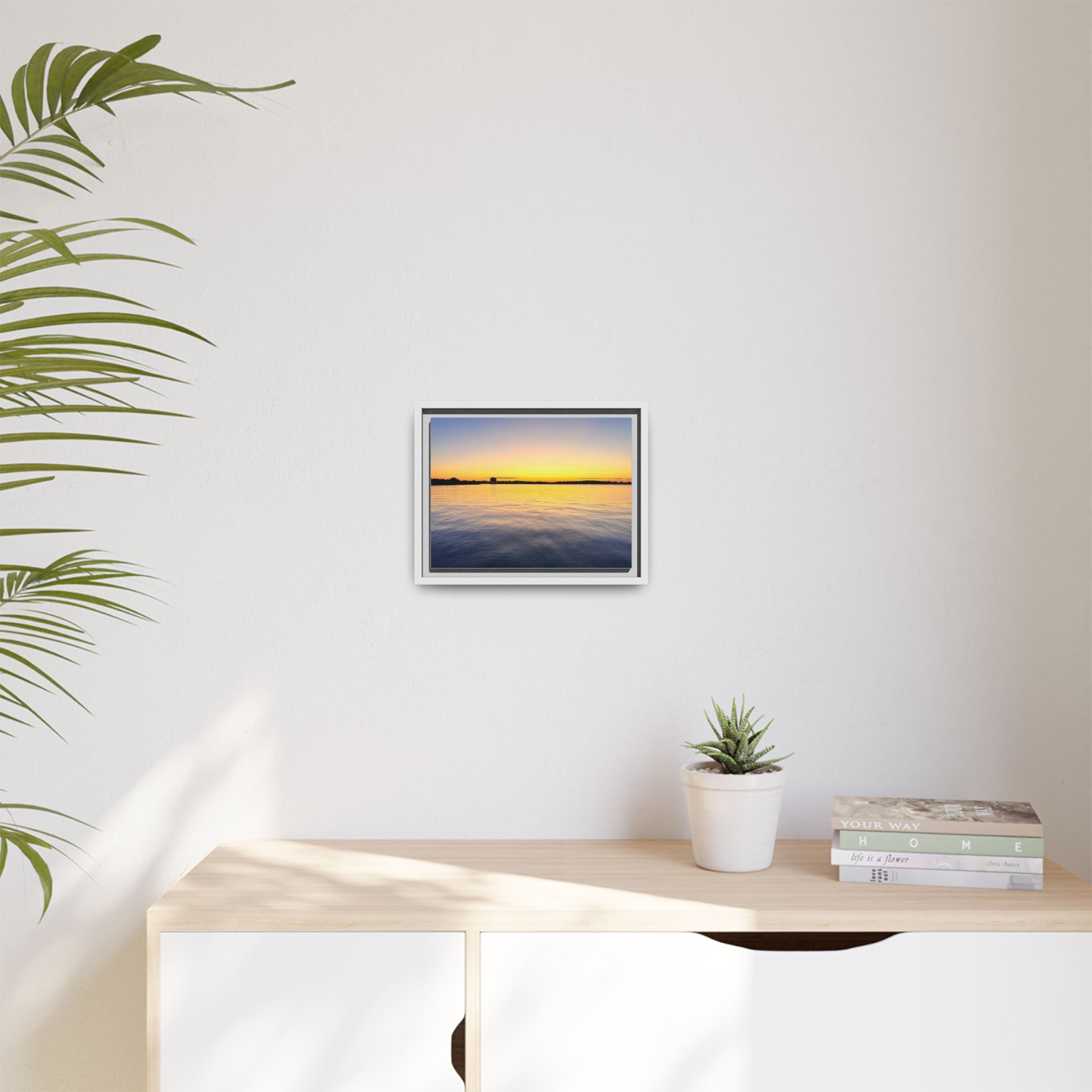 Matte Canvas, Framed (Multi-color)