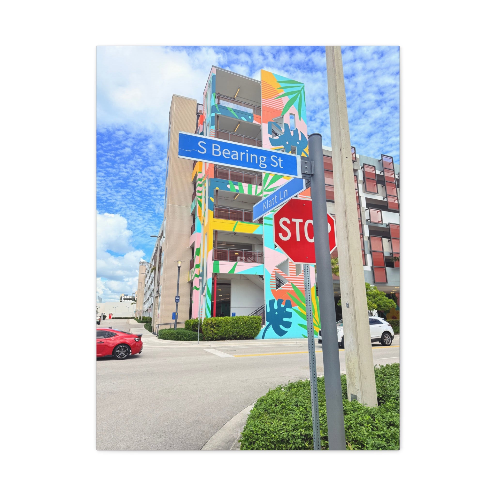 Colorful Street Art Canvas Print, Home Decor, Wall Art, Urban Vibes, Housewarming Gift, Art Lover's Gift, Gallery Wall