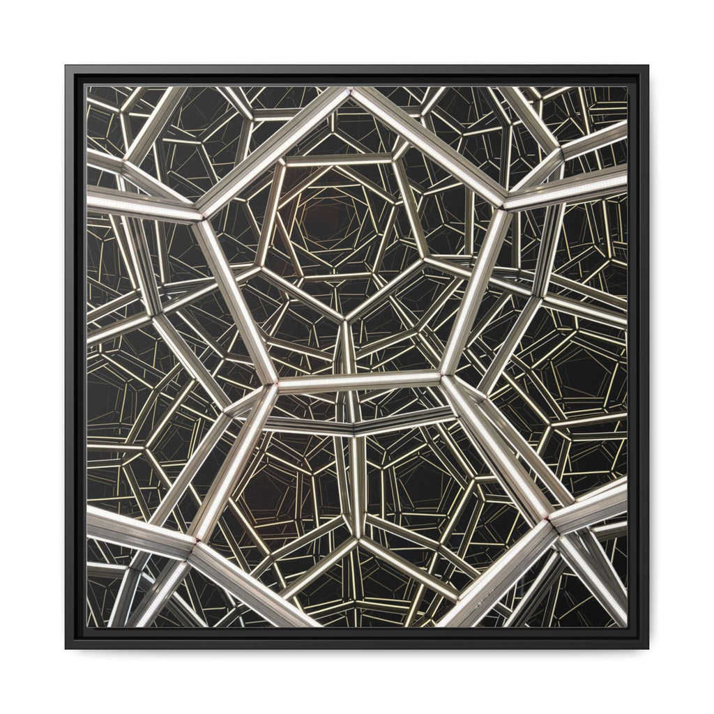 Framed Wall Art Print, Modern Geometric Canvas, Abstract Home Decor, Unique Gift, Stylish Office Art, Contemporary Room Decor