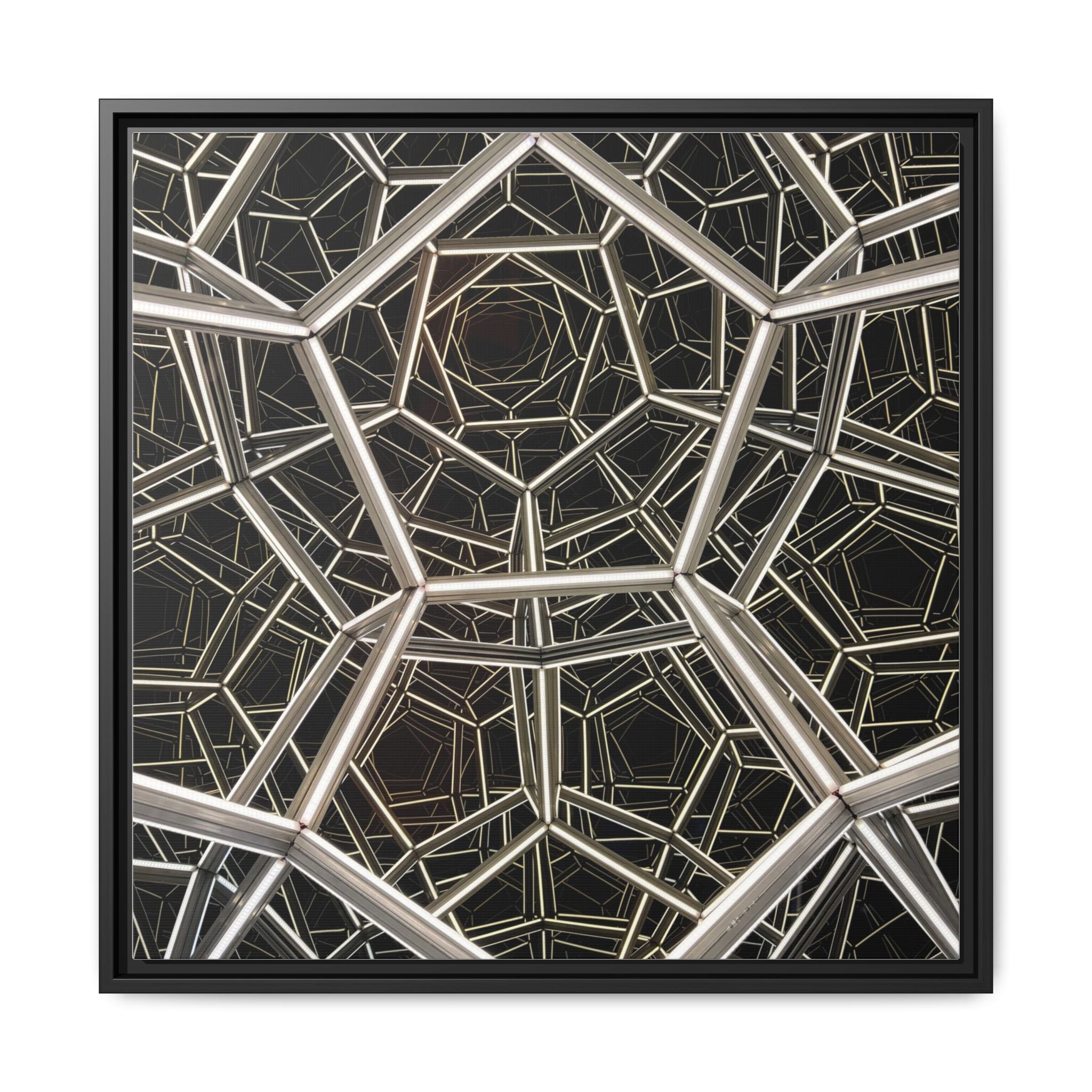 Framed Wall Art Print, Modern Geometric Canvas, Abstract Home Decor, Unique Gift, Stylish Office Art, Contemporary Room Decor