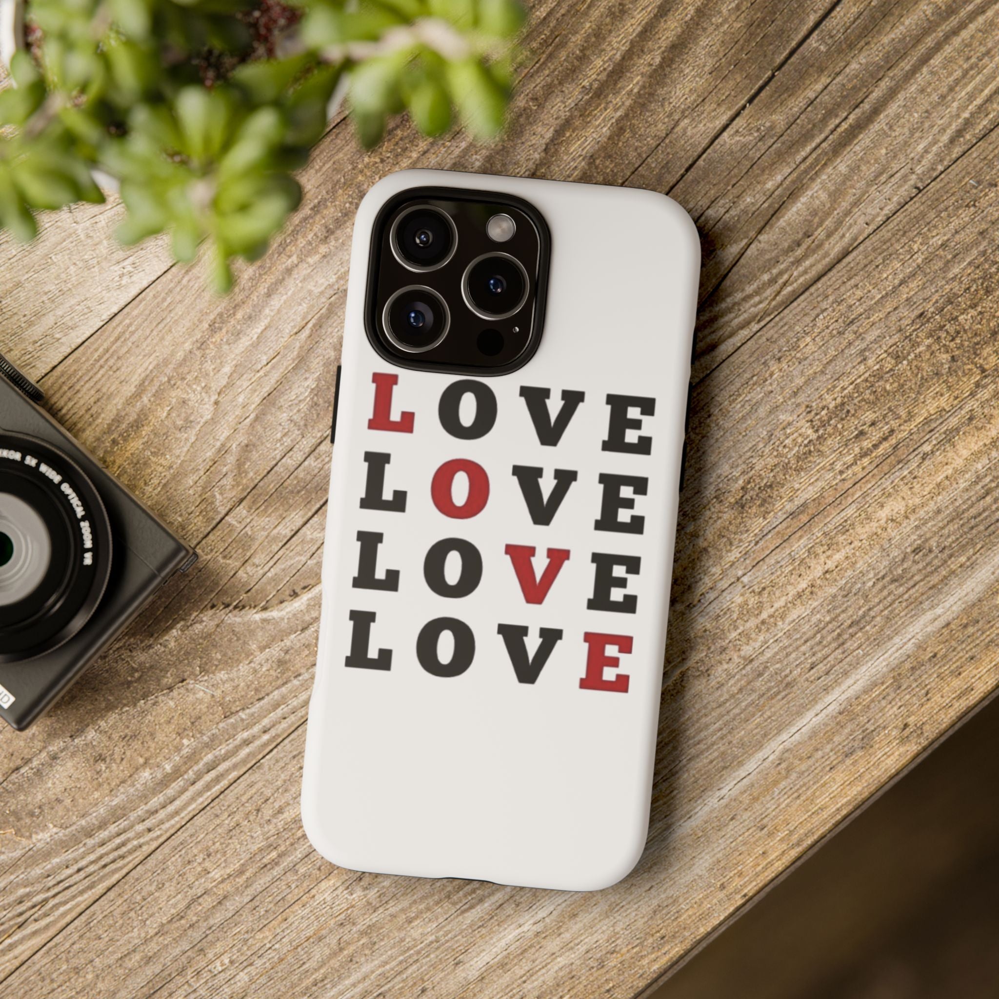 Love Repeat Tough Phone Case