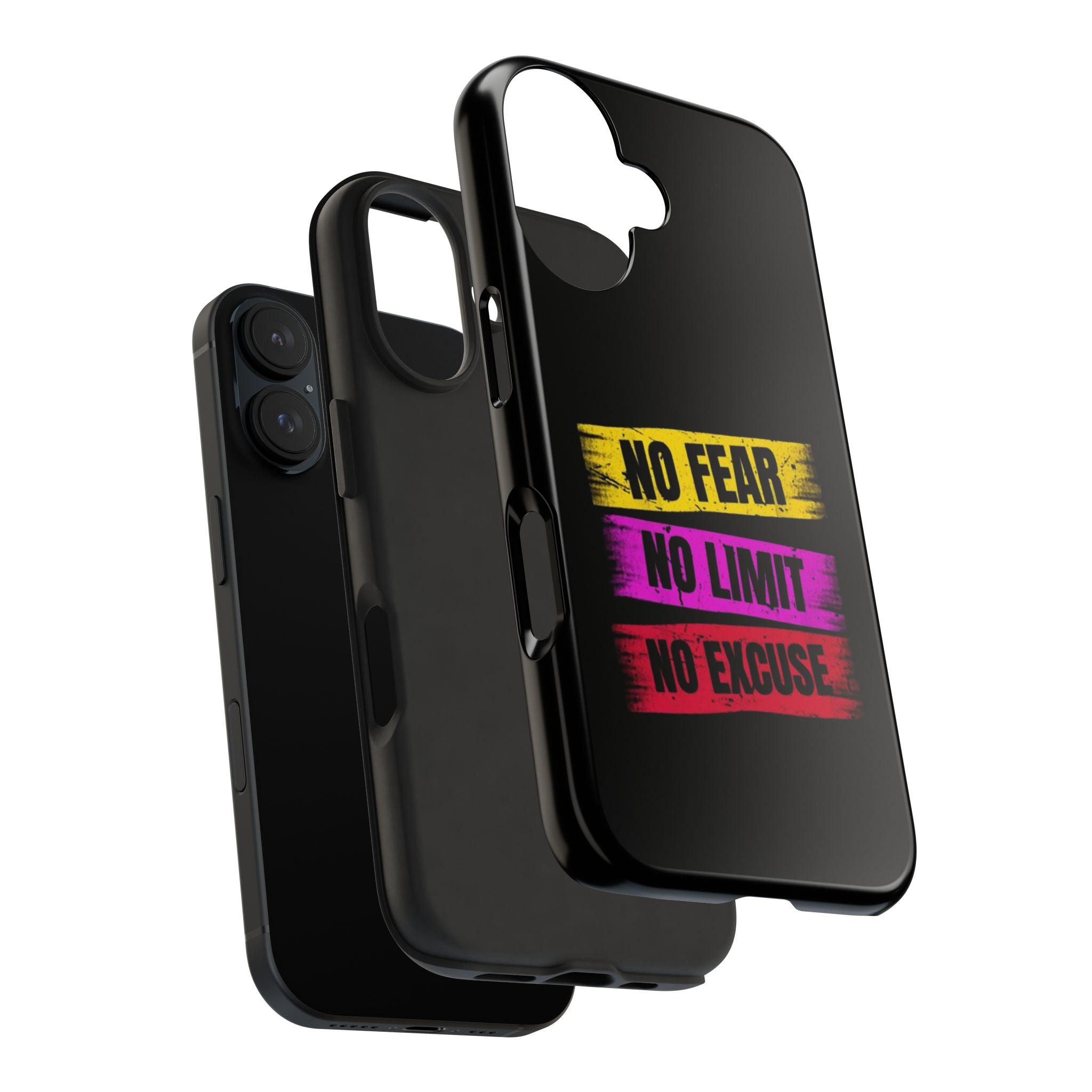 Bold Motivational Phone Cases, Inspirational Cases for Grit, Tough Phone Covers, Fitness Gifts, Empowerment Cases