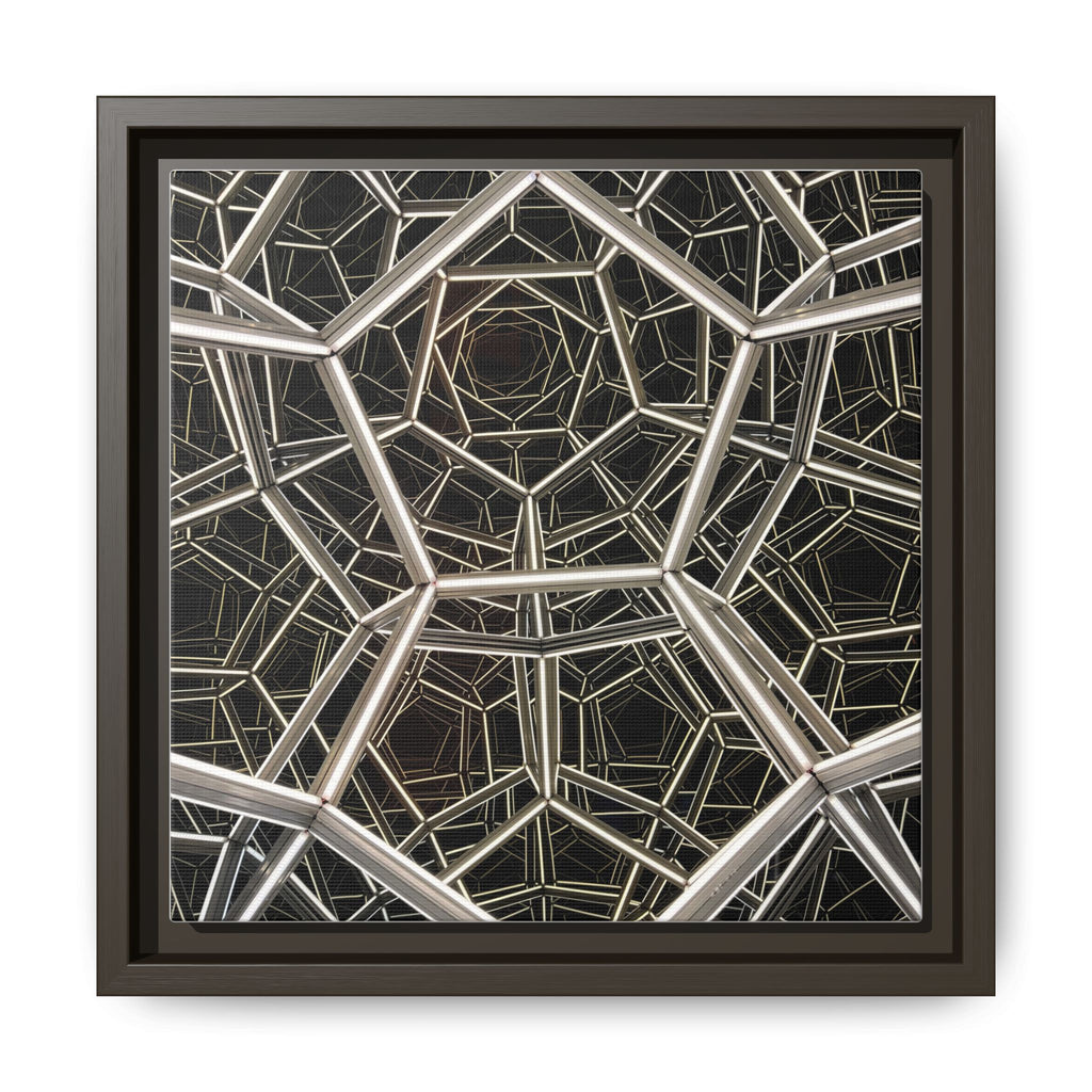Framed Wall Art Print, Modern Geometric Canvas, Abstract Home Decor, Unique Gift, Stylish Office Art, Contemporary Room Decor