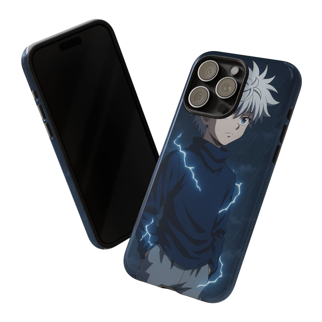Anime Phone Case Featuring Lightning Design,