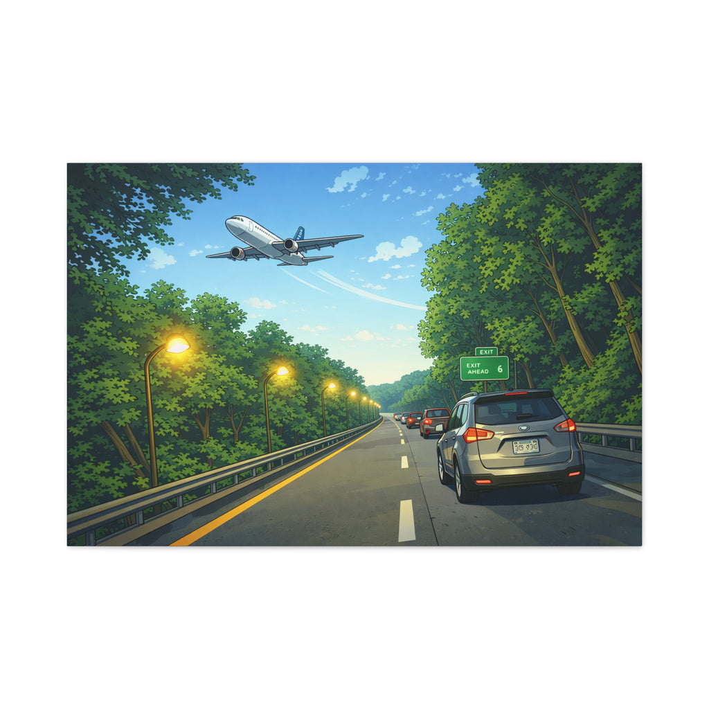Road to New Horizons Matte Canvas, Stretched, 1.25"