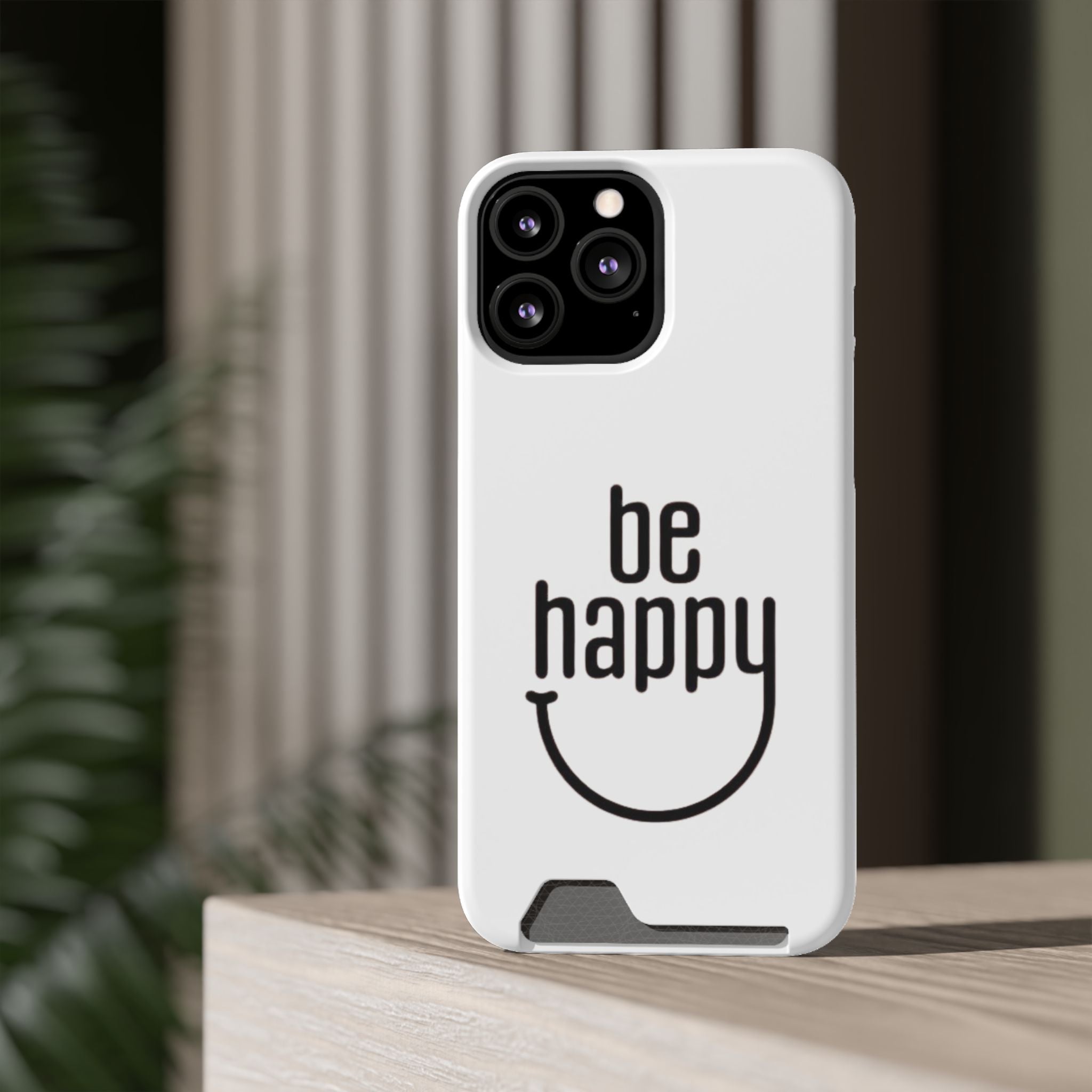 Minimal White Wallet Phone Case