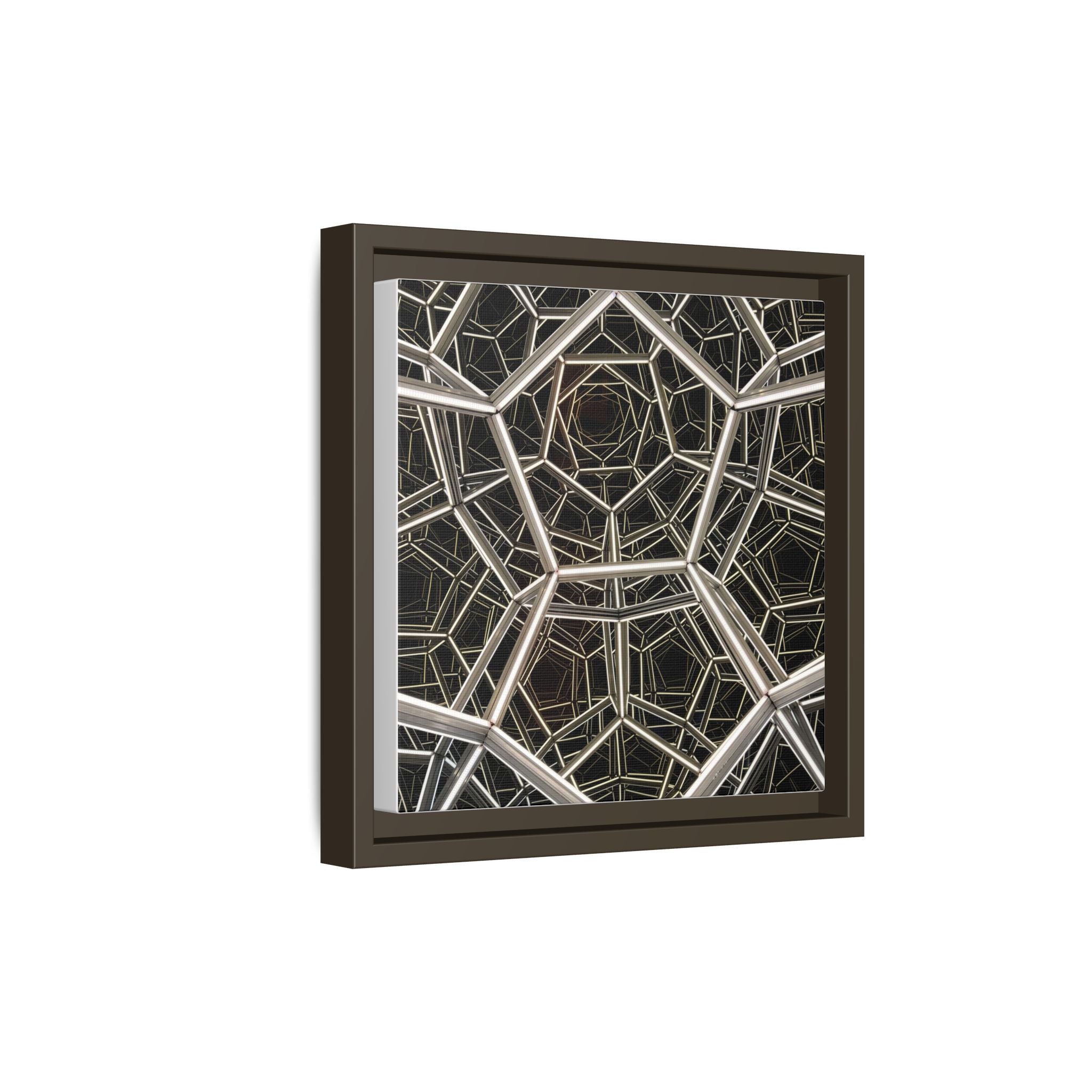 Framed Wall Art Print, Modern Geometric Canvas, Abstract Home Decor, Unique Gift, Stylish Office Art, Contemporary Room Decor