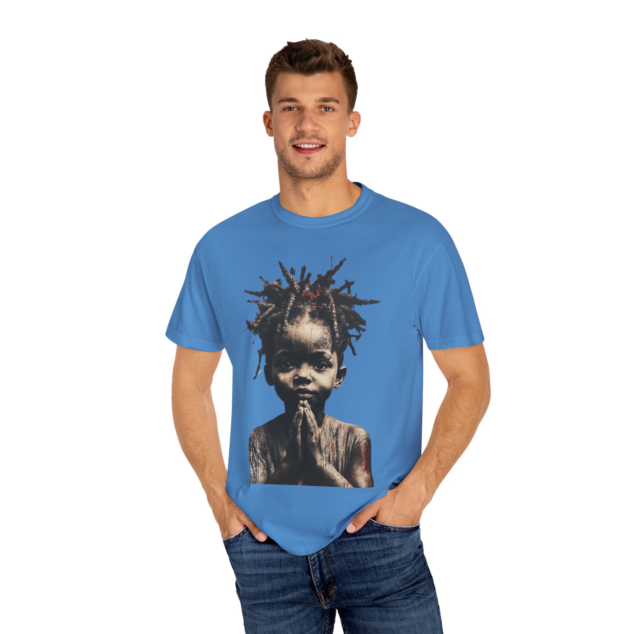 Artistic Unisex T-Shirt with Unique Design, Casual Wear, Gift for Art Lovers, Statement Tee, Bohemian Style