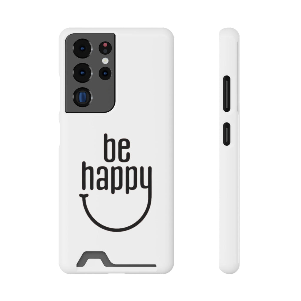 Minimal White Wallet Phone Case